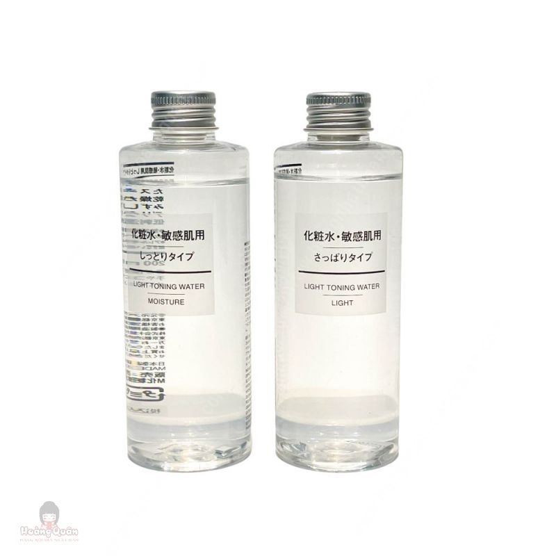 Nước hoa hồng dưỡng ẩm Muji Light toning water 200ml