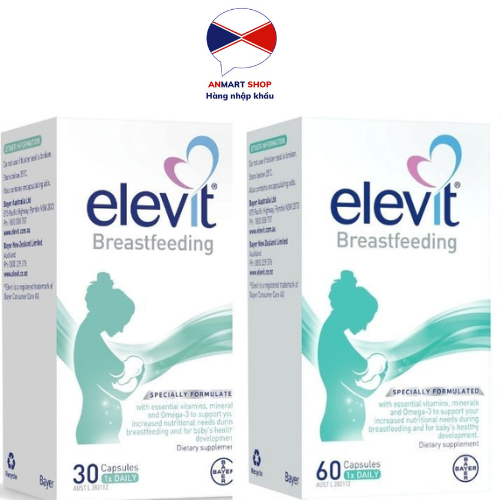 Elevit Breastfeeding Úc cho phụ nữ sau sinh và cho con bú-An Mart