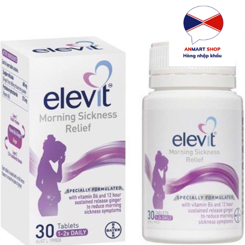 Elevit Morning Sickness Hỗ Trợ Giảm Biểu Hiện Ốm Nghén