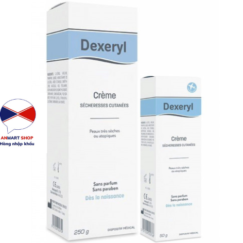 Kem dưỡng da, kem nẻ, tràm sữa Dexeryl Creme 250g Pháp. An Mart