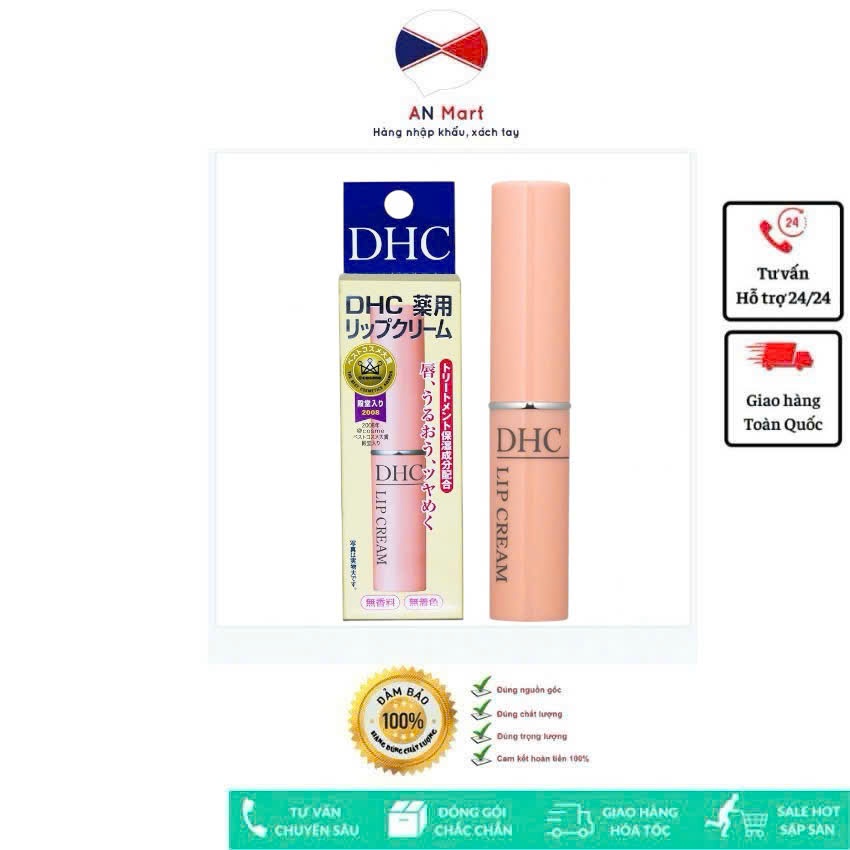 Son dưỡng môi không màu DHC Lip Treatment