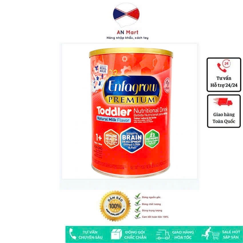 Sữa Enfagrow Premium Non GMO Toddler nhập khẩu Mỹ- An Mart