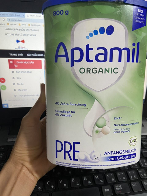 Sữa Aptamil Organic