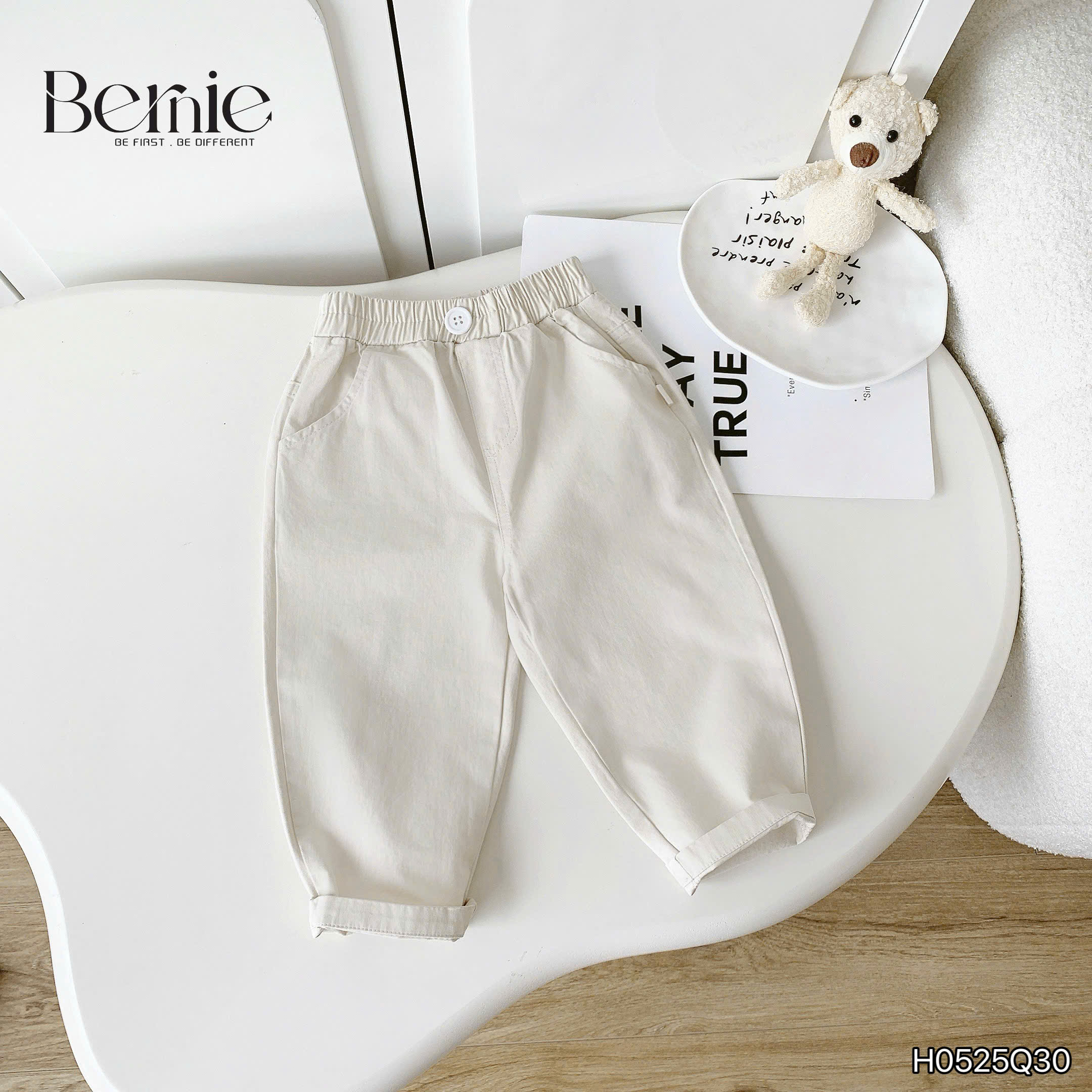 Quần kaki basic 4 màu Bernie