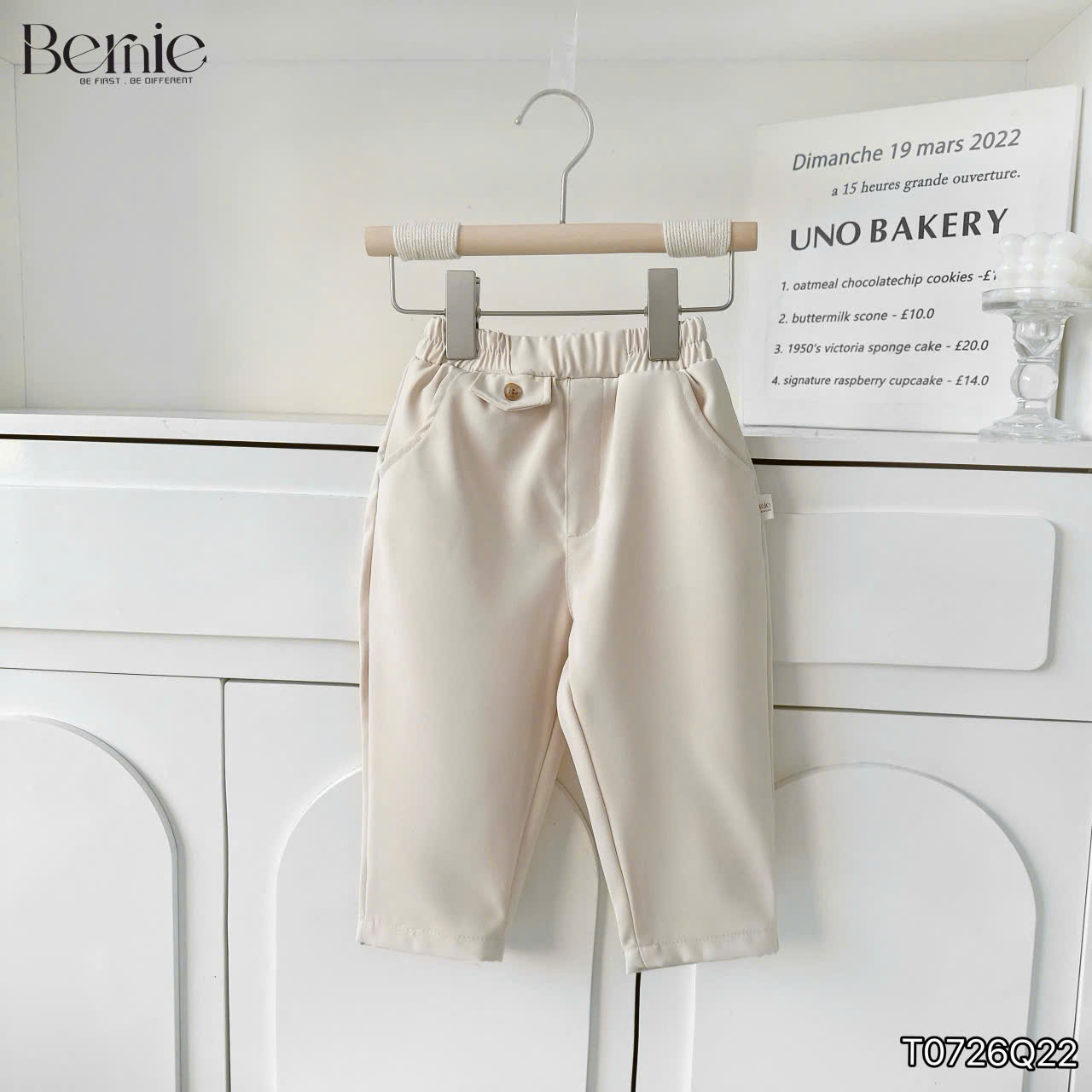 Quần âu basic phối túi BERNIE