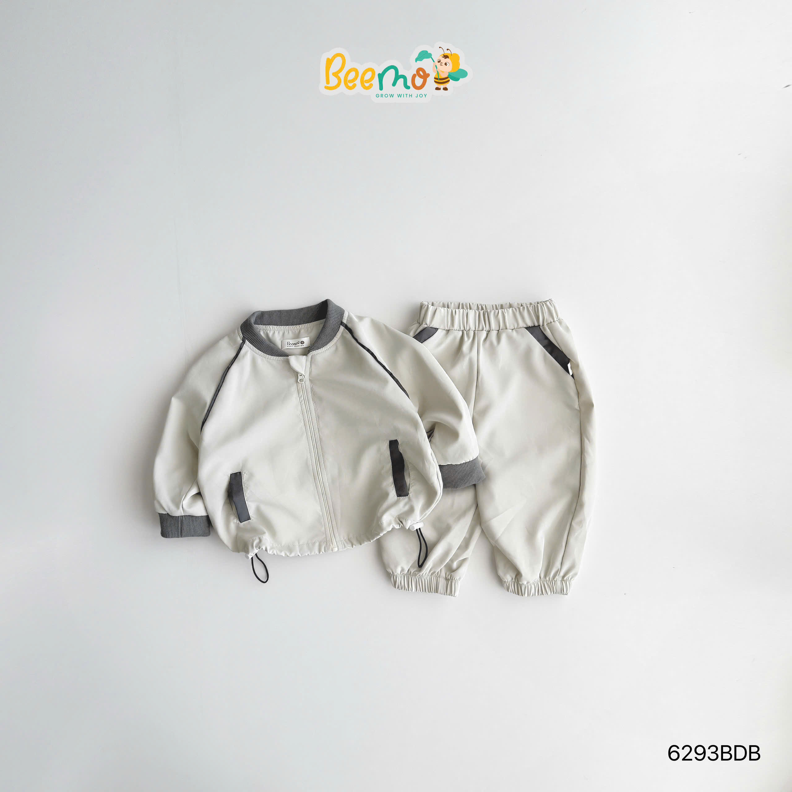 Set gió cổ bomber phối dây rút BEEMO