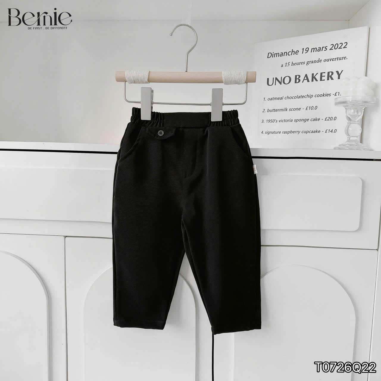 Quần âu basic phối túi BERNIE