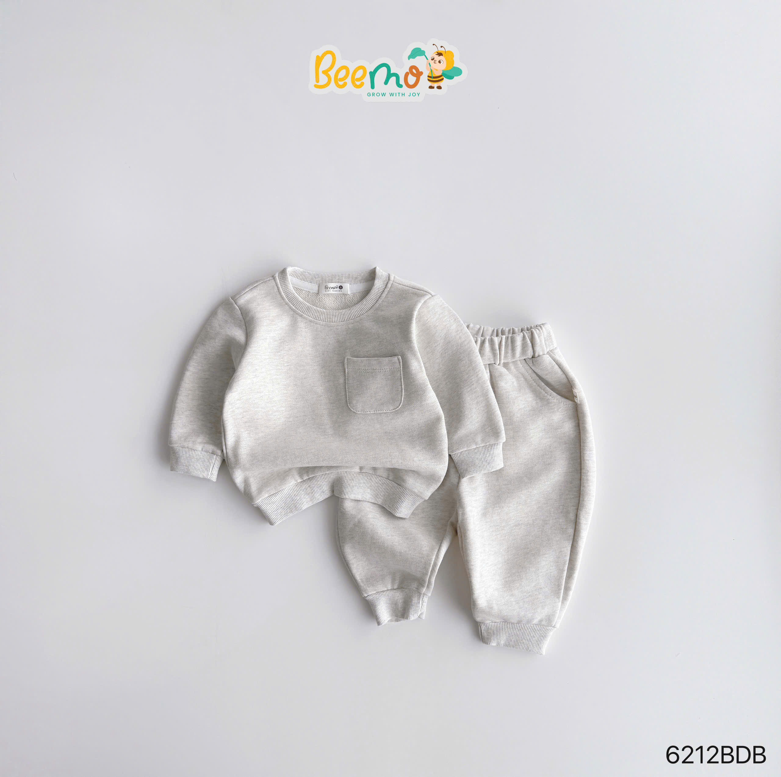 Set nỉ da cua phối túi basic BEEMO