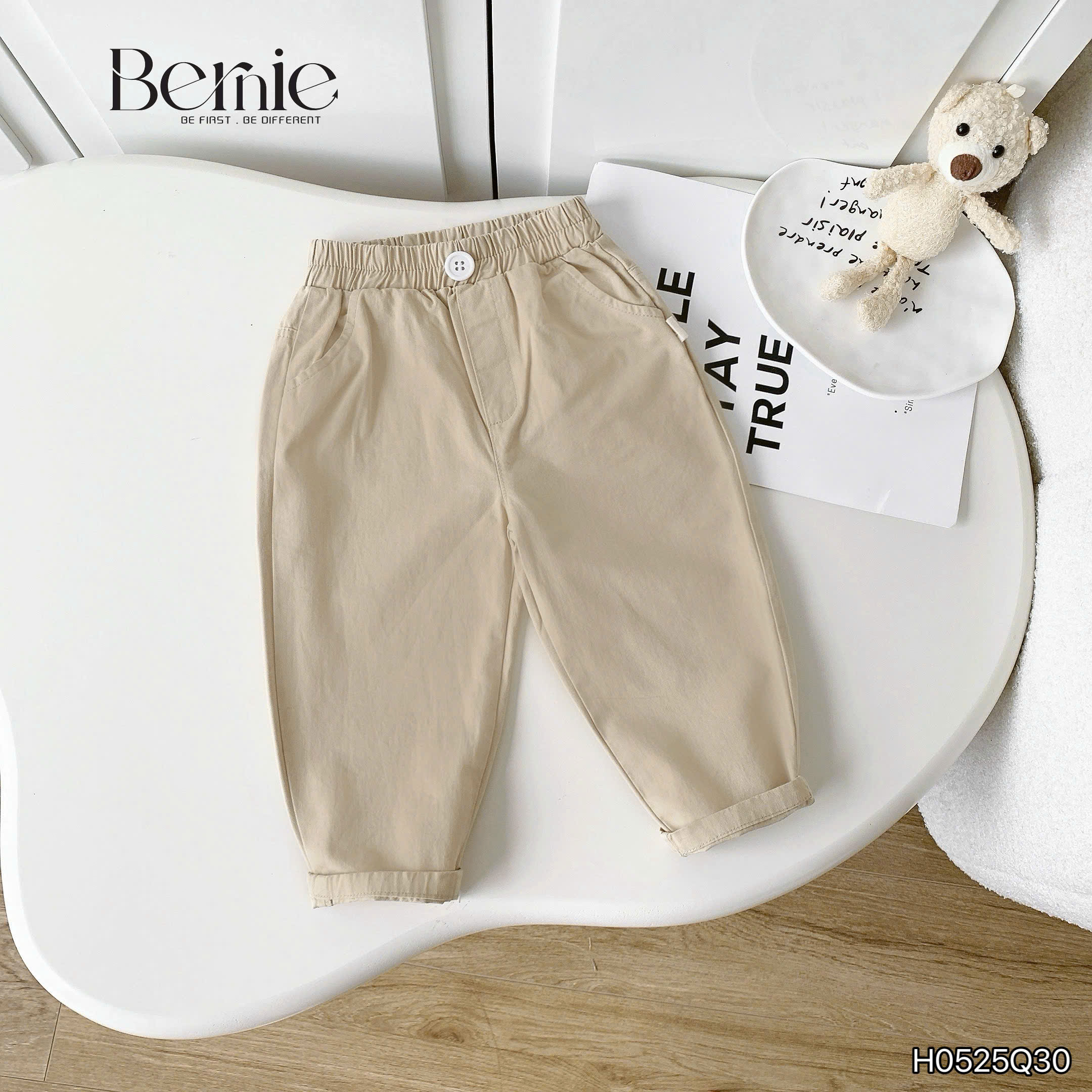 Quần kaki basic 4 màu Bernie