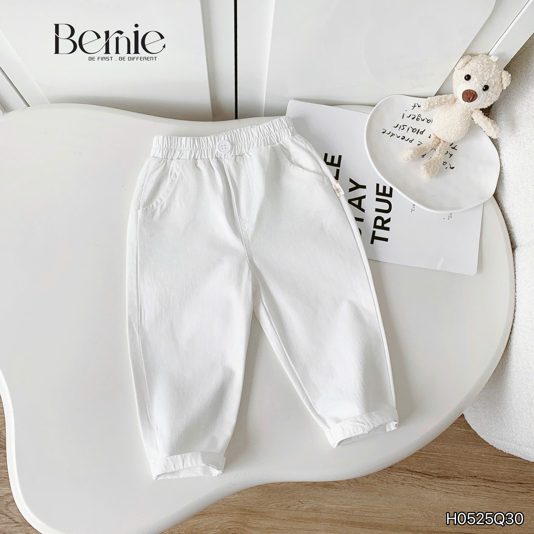 Quần kaki basic 4 màu Bernie