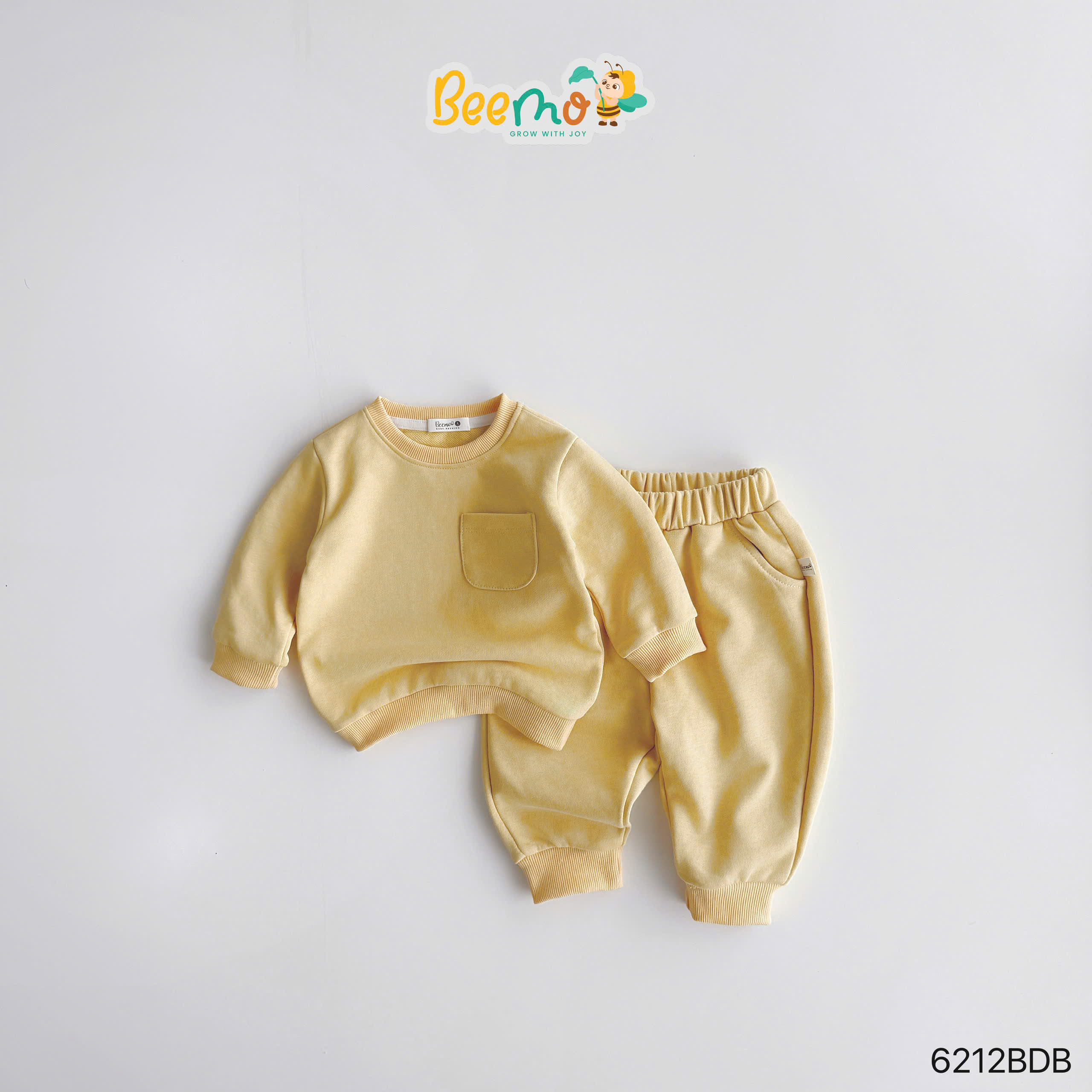 Set nỉ da cua phối túi basic BEEMO