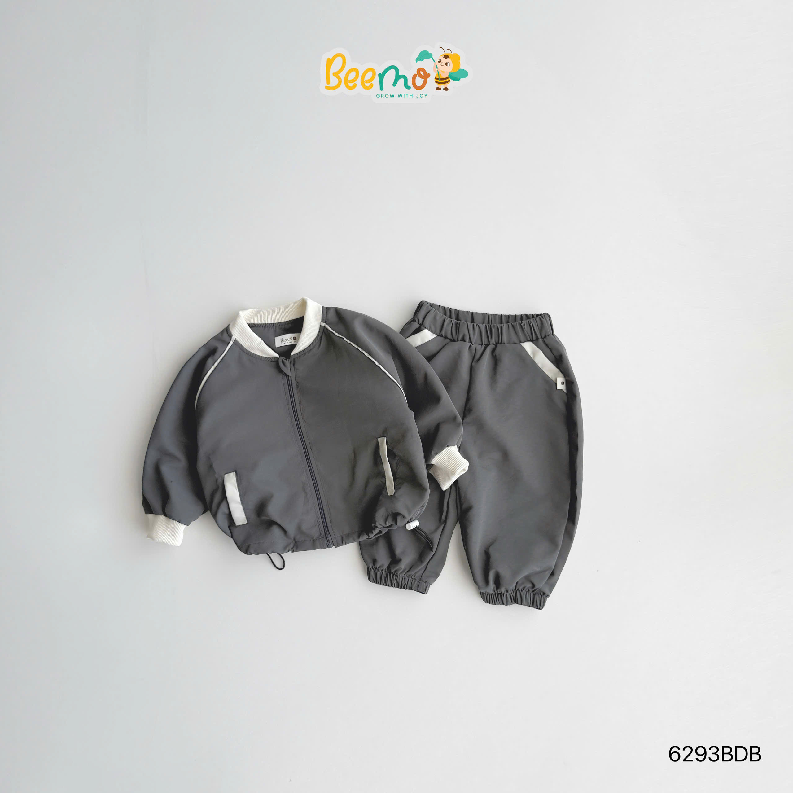 Set gió cổ bomber phối dây rút BEEMO