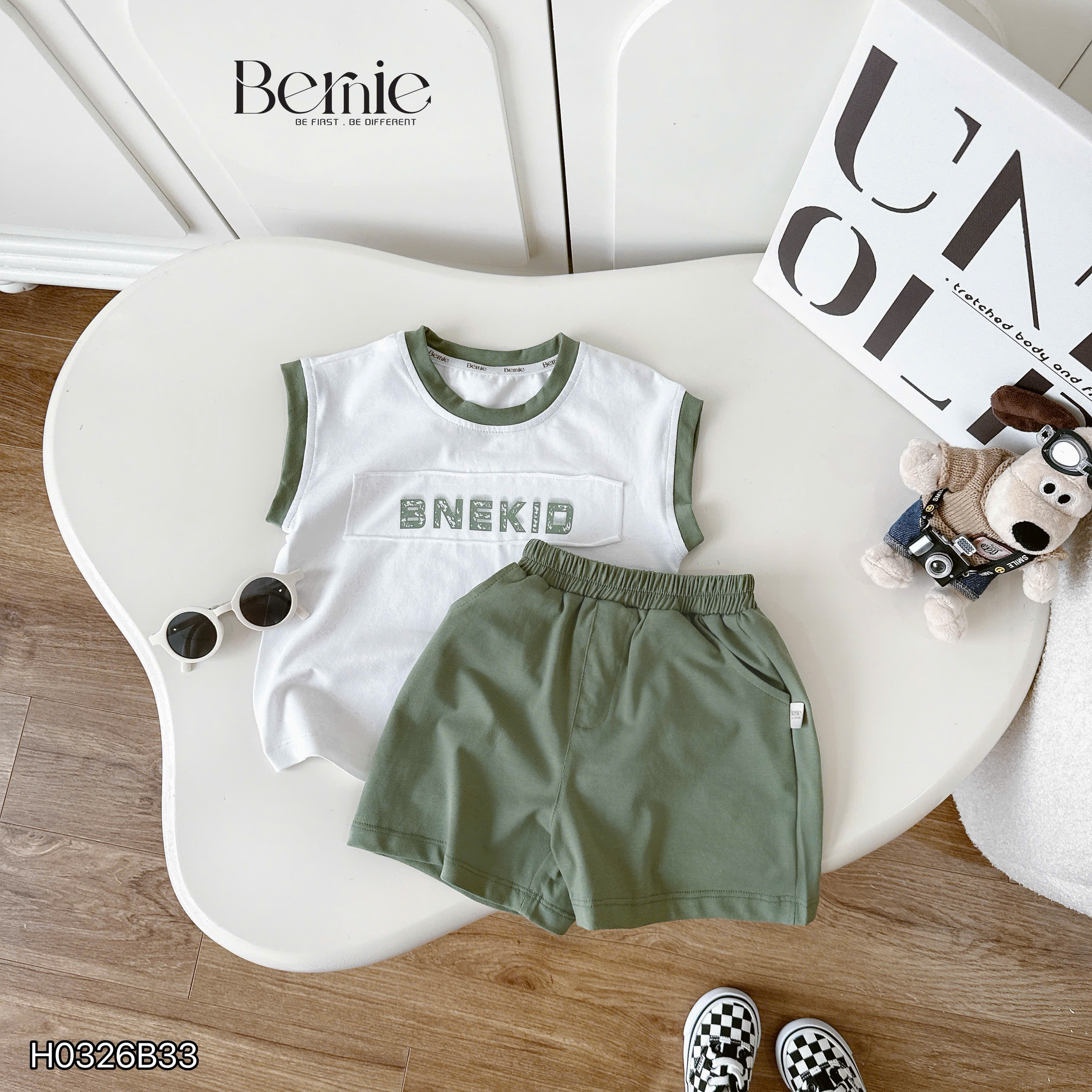 Bộ tanktop BNEKID Bernie