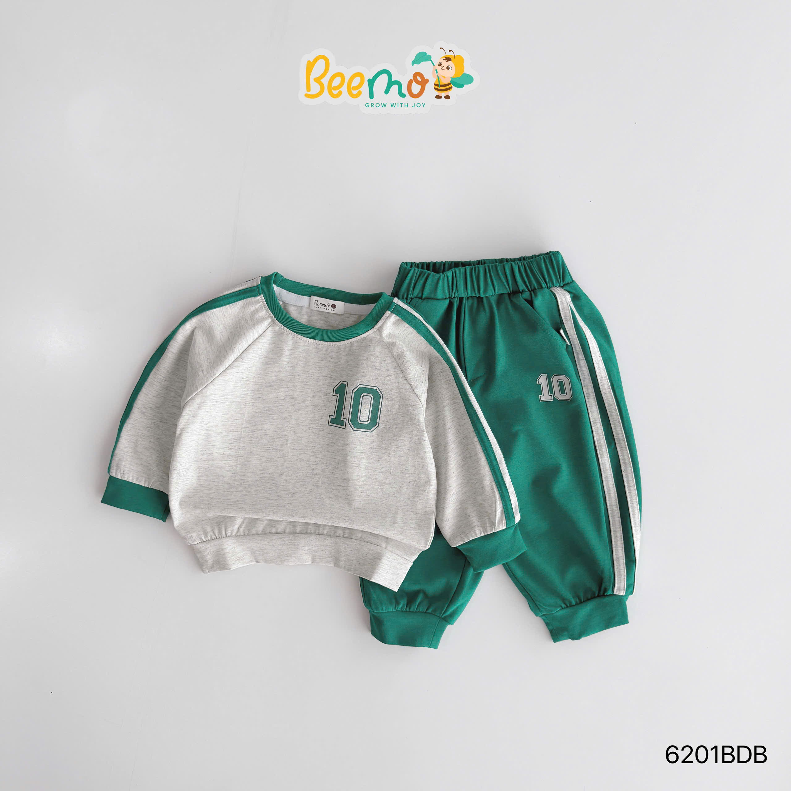 Set thun thể thao dài tay Beemo
