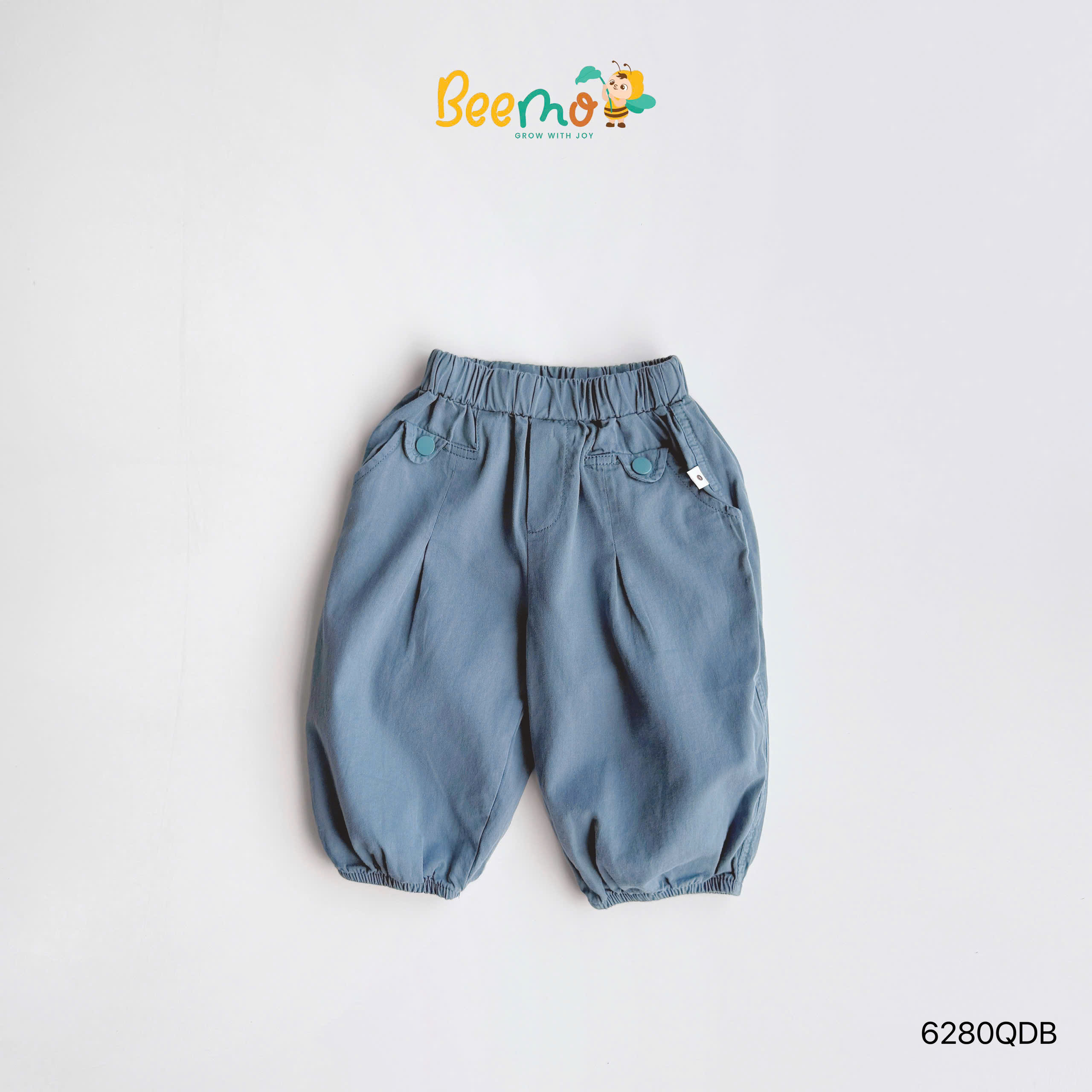 Quần dài kaki đính khuy túi BEEMO