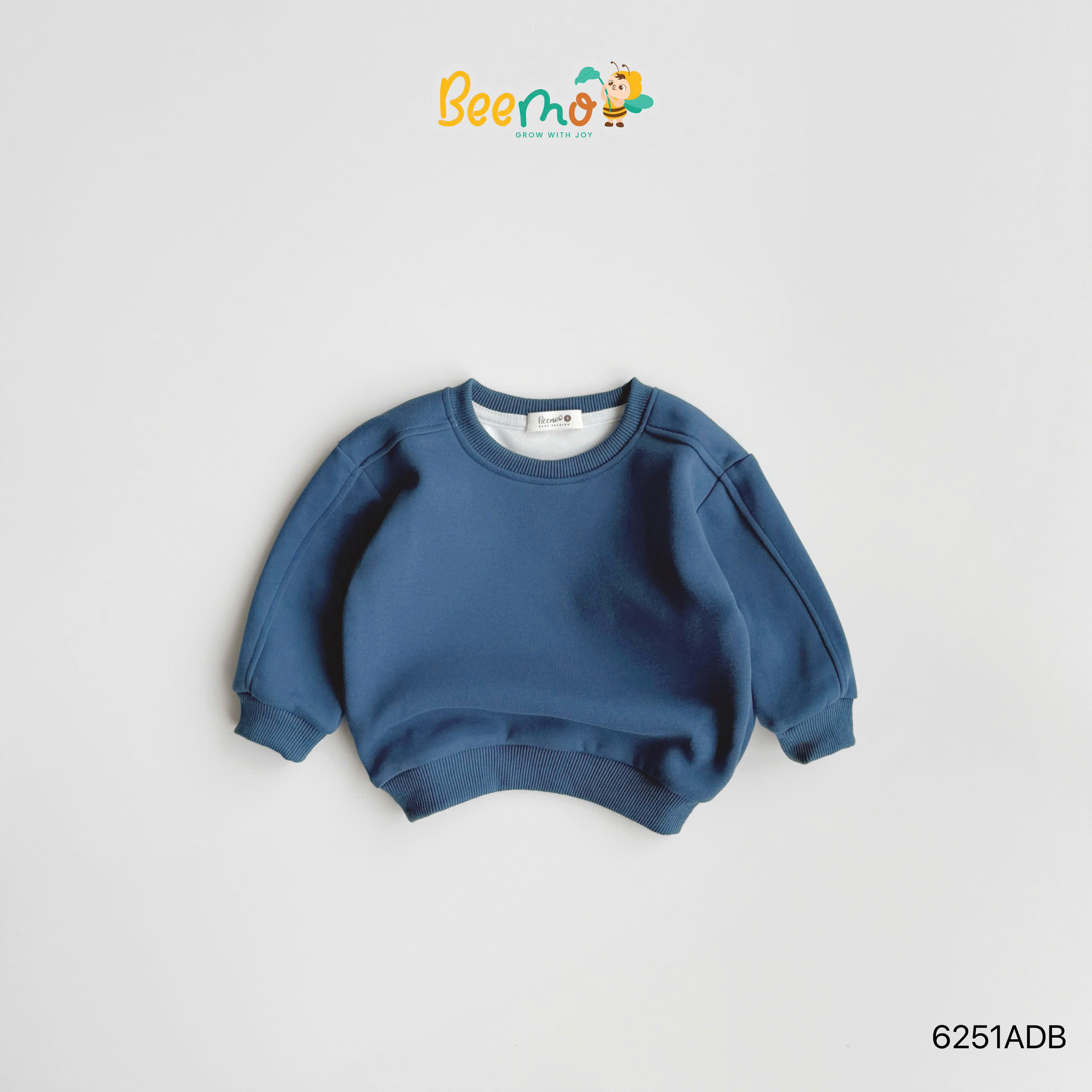 Áo sweater nỉ trơn BEEMO