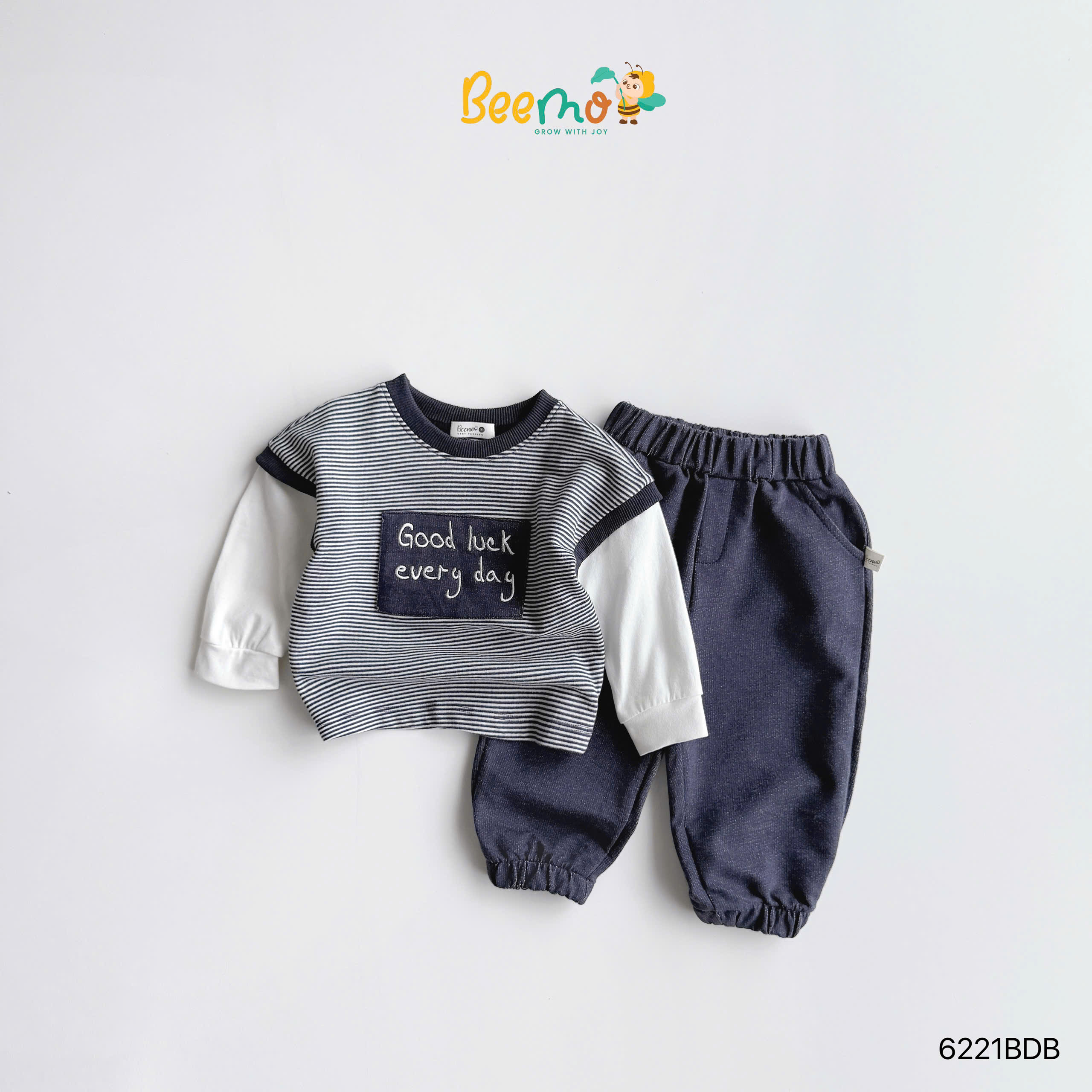 Set da cá kẻ ngang phối layer Beemo