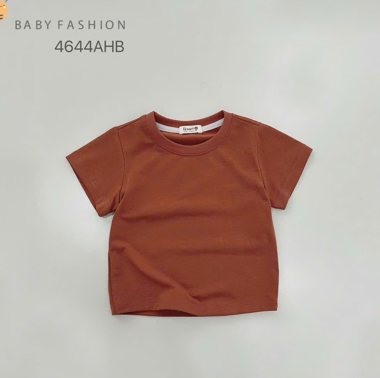 Áo cotton cộc tay nhiều màu basic Beemo