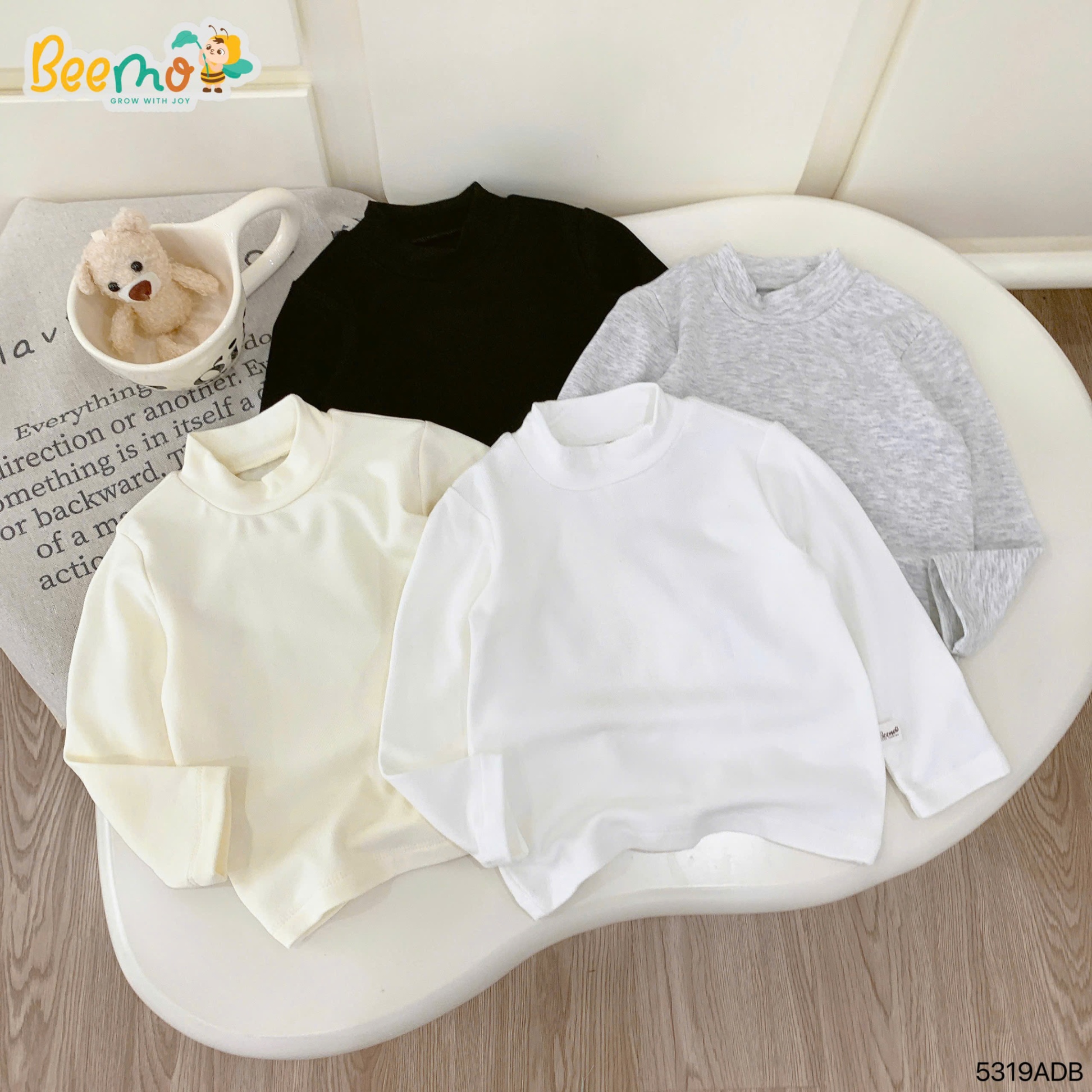 Áo giữ nhiệt lót lông cổ lọ Beemo