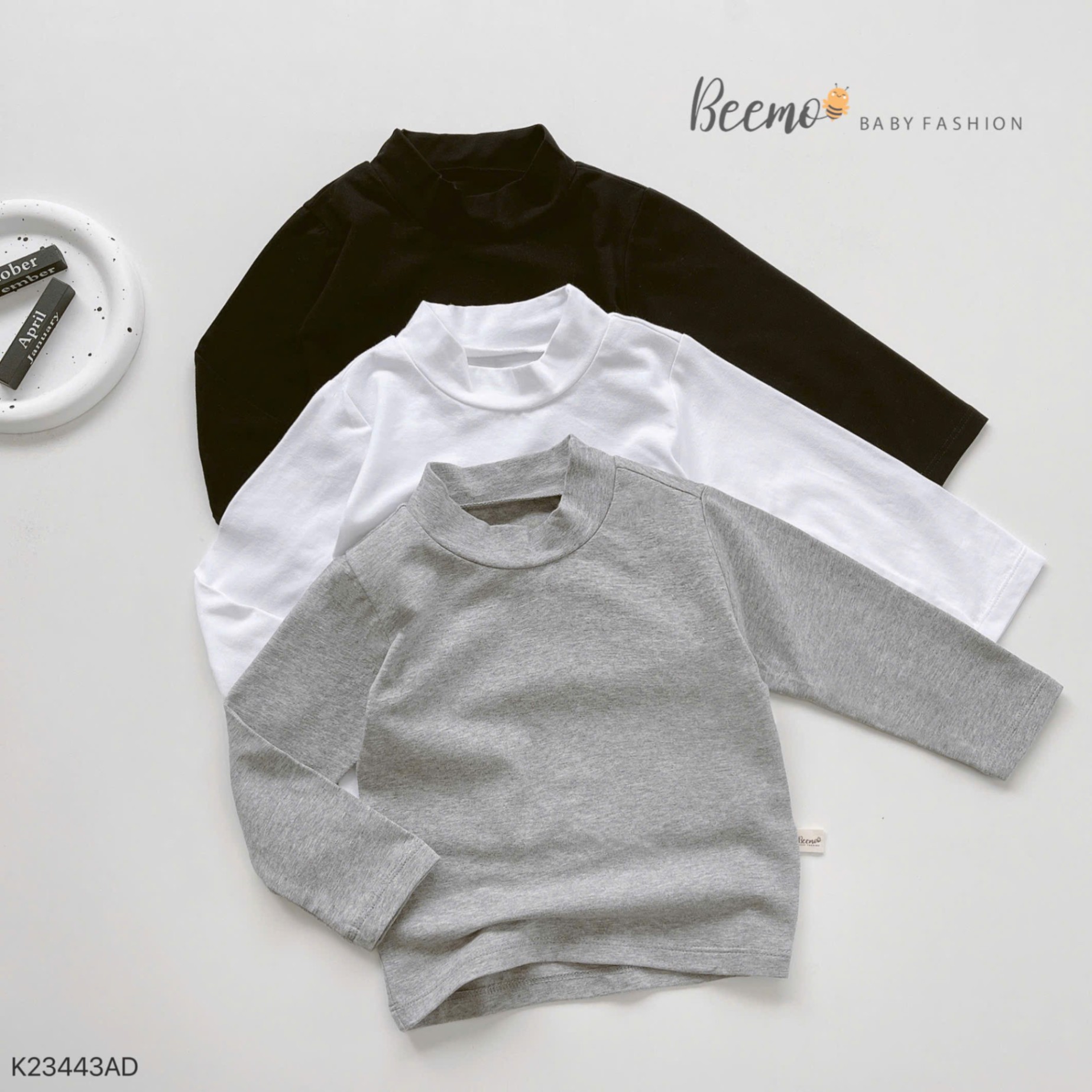 Áo giữ nhiệt trơn basic Beemo
