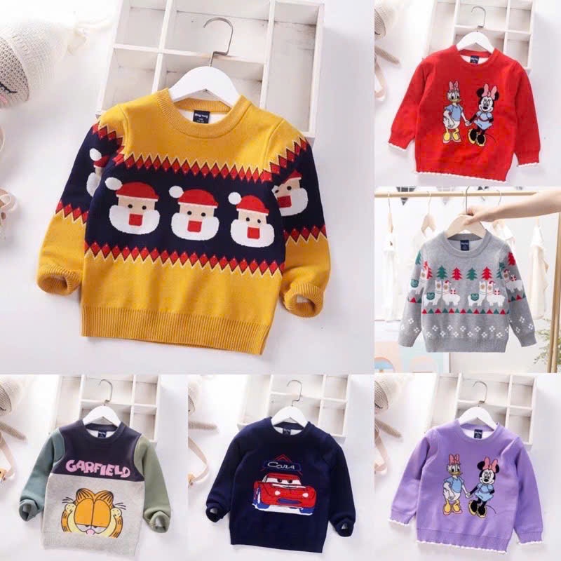 Áo len 2 lớp cổ tròn