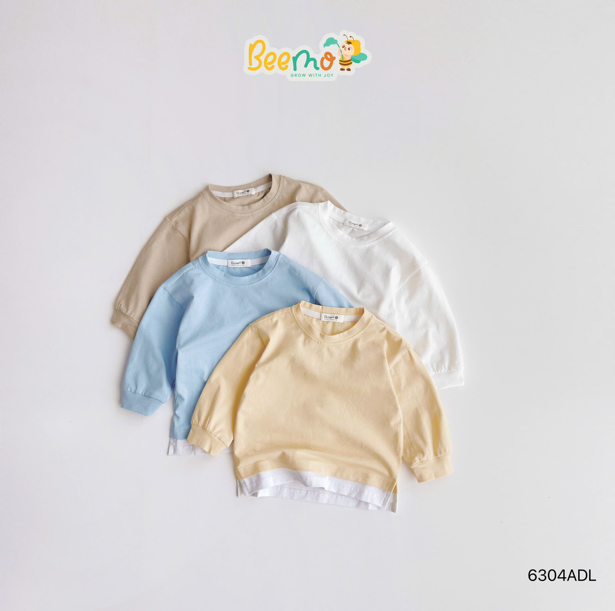 Áo phông dài tay layer xẻ tà BEEMO