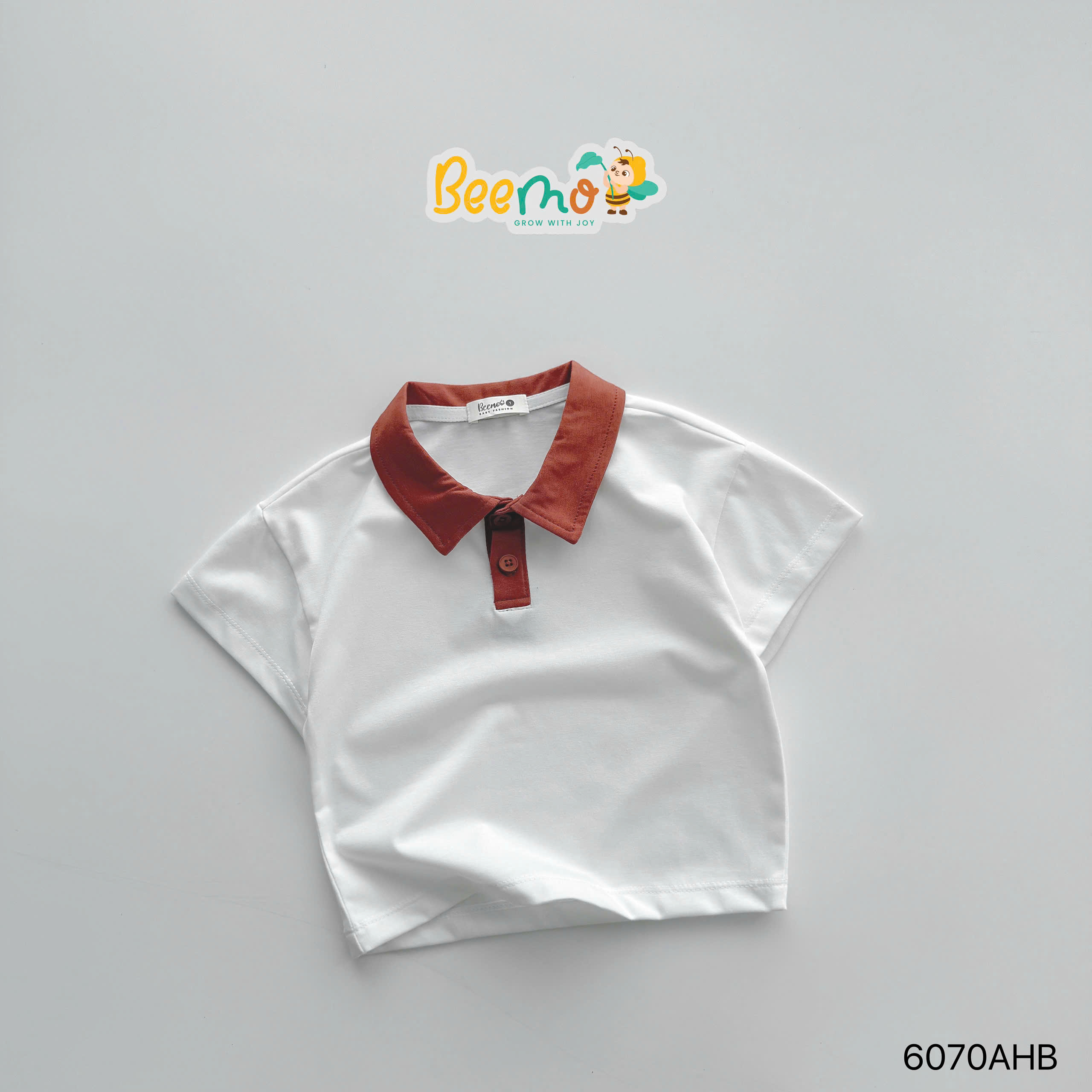 Áo polo cộc tay phối màu cá tính Beemo