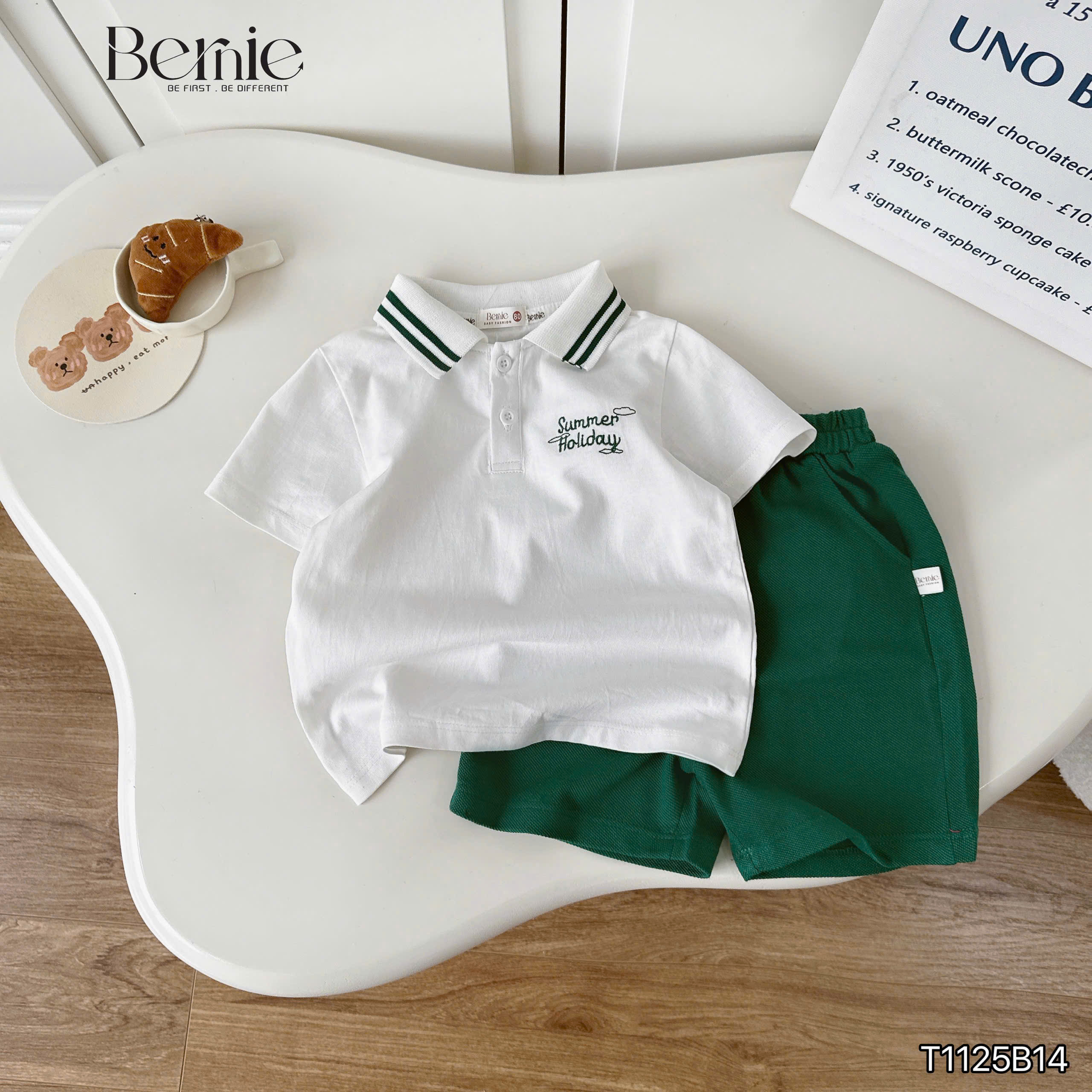 Bộ polo summer holiday Bernie