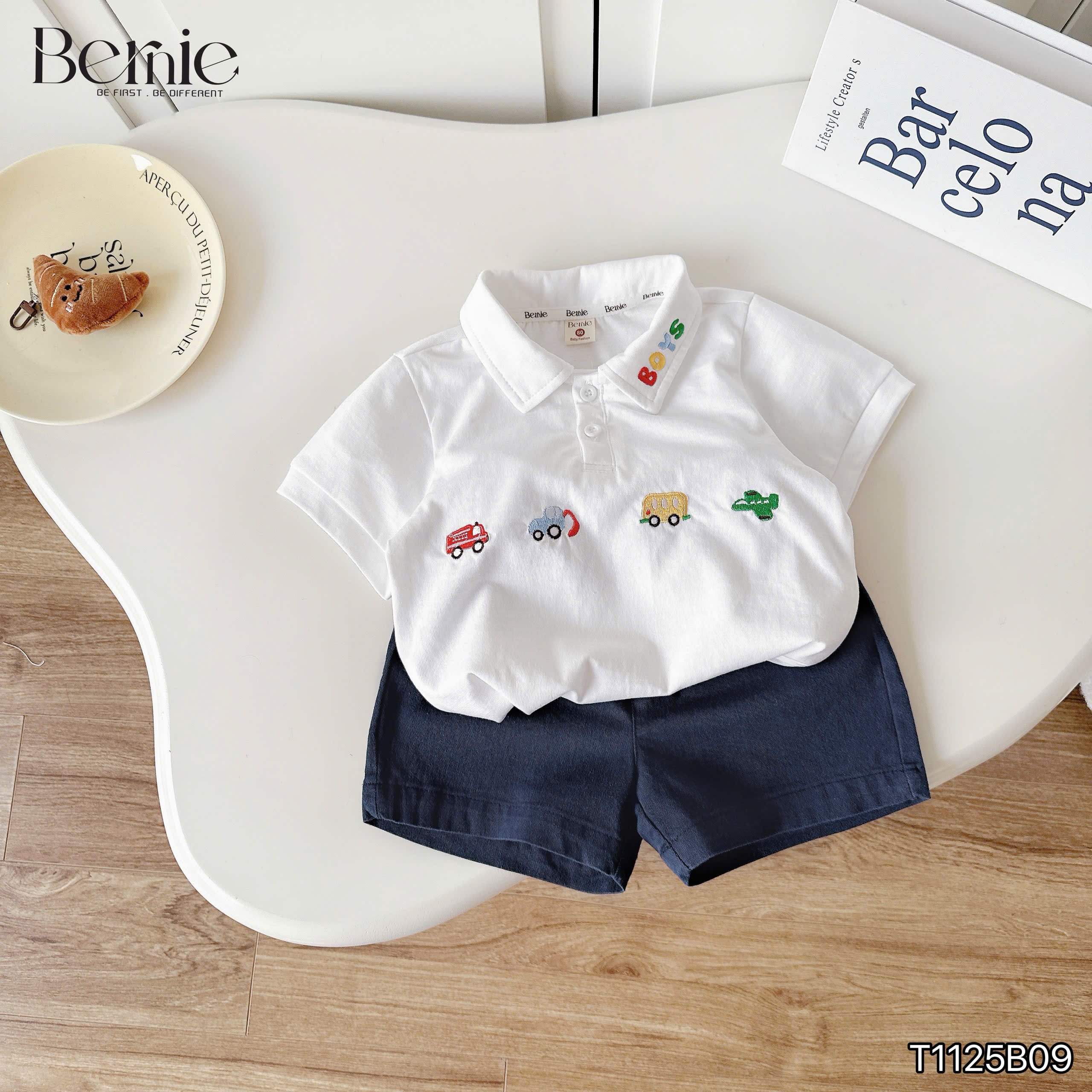 Bộ polo xe sắc màu Bernie