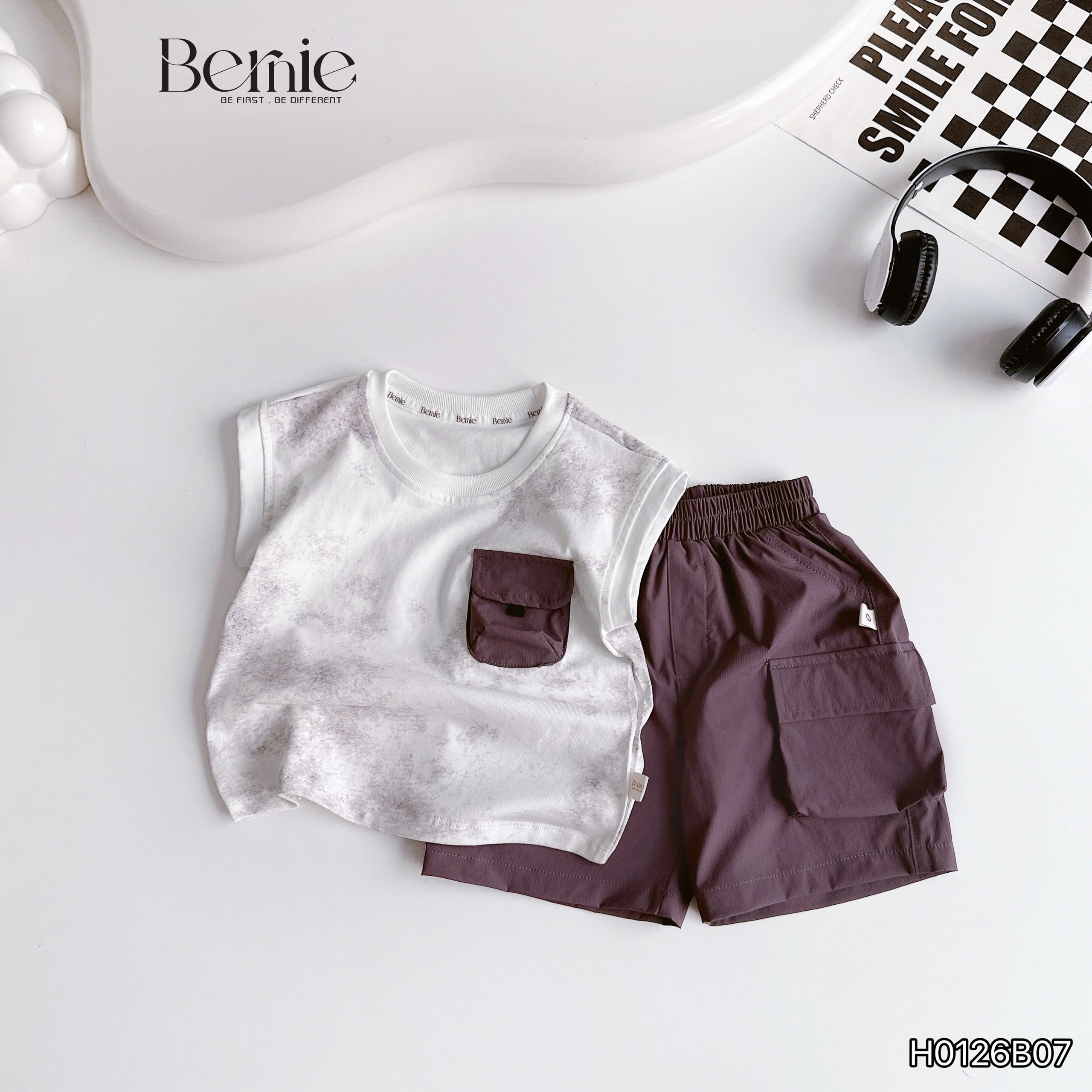 Bộ tanktop loang phối túi Bernie