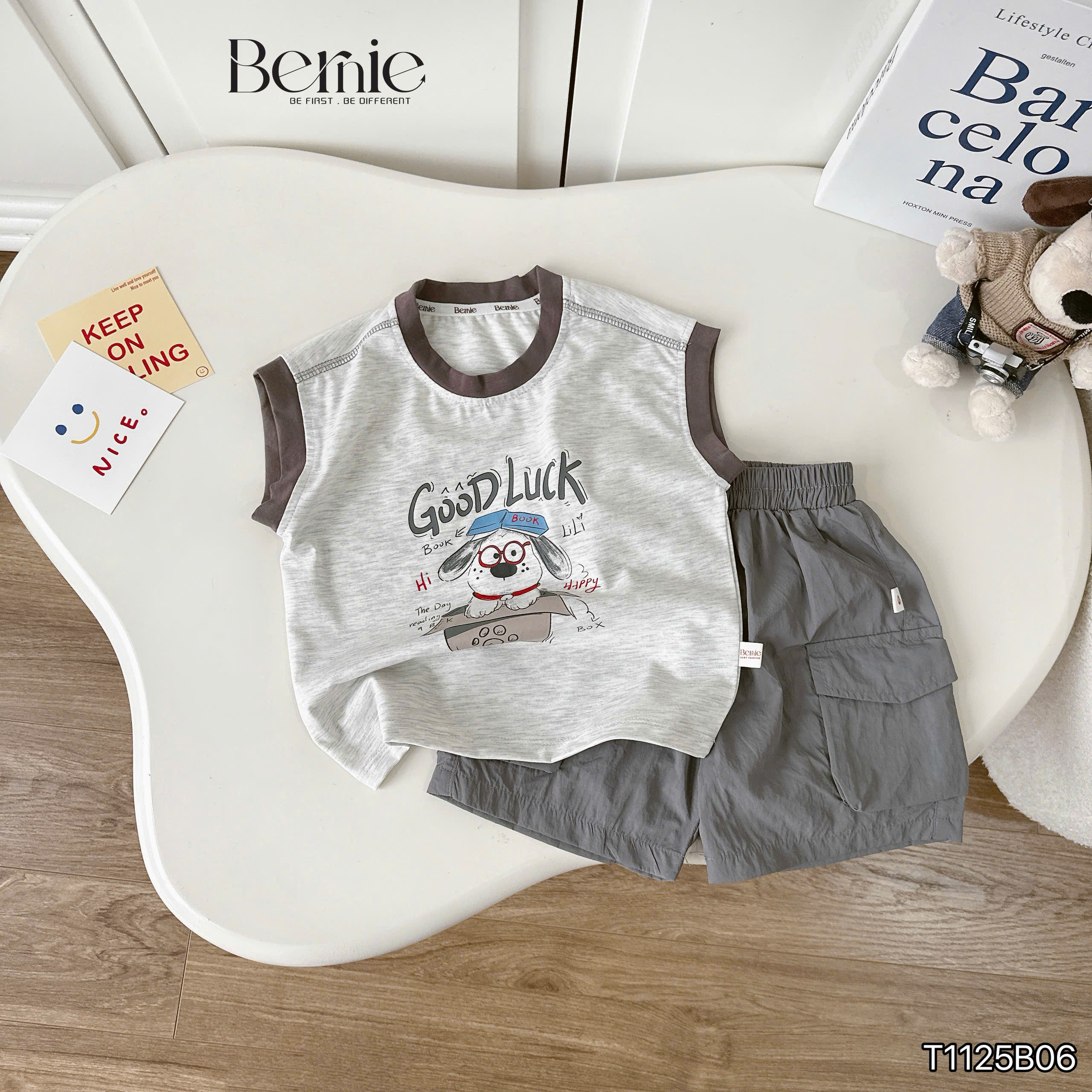 Bộ tanktop poppy năng động Bernie