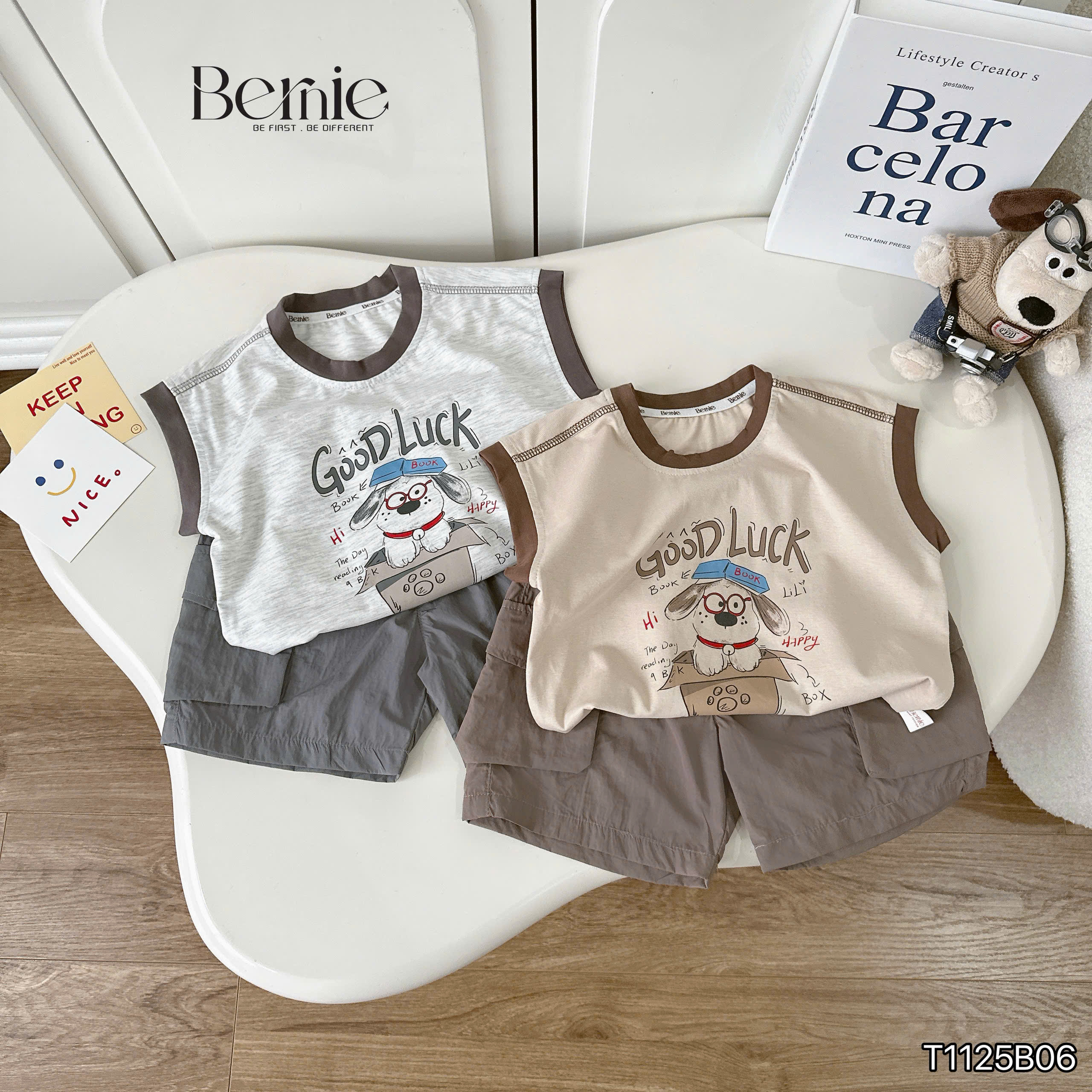 Bộ tanktop poppy năng động Bernie