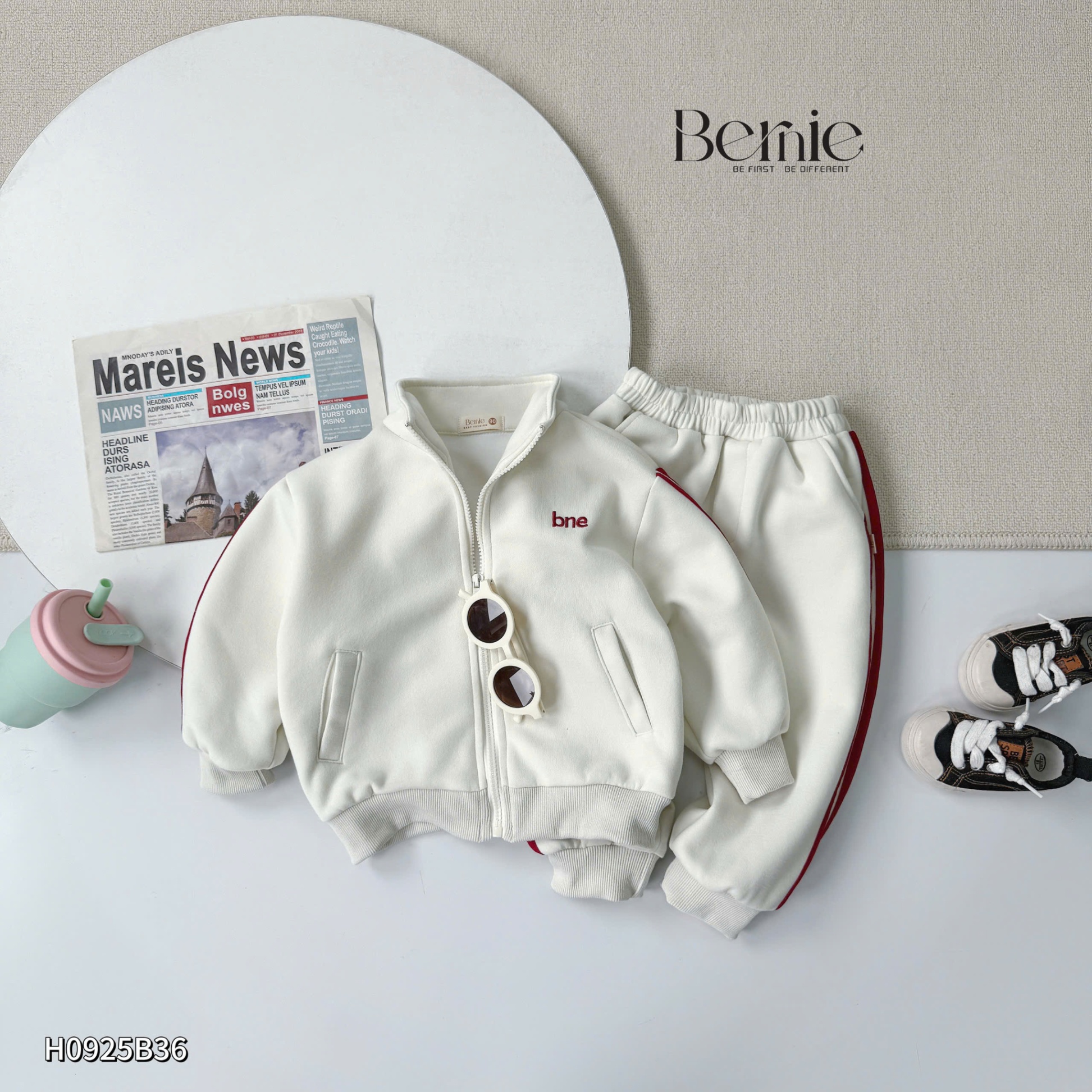Bộ thể thao khóa kéo Bernie