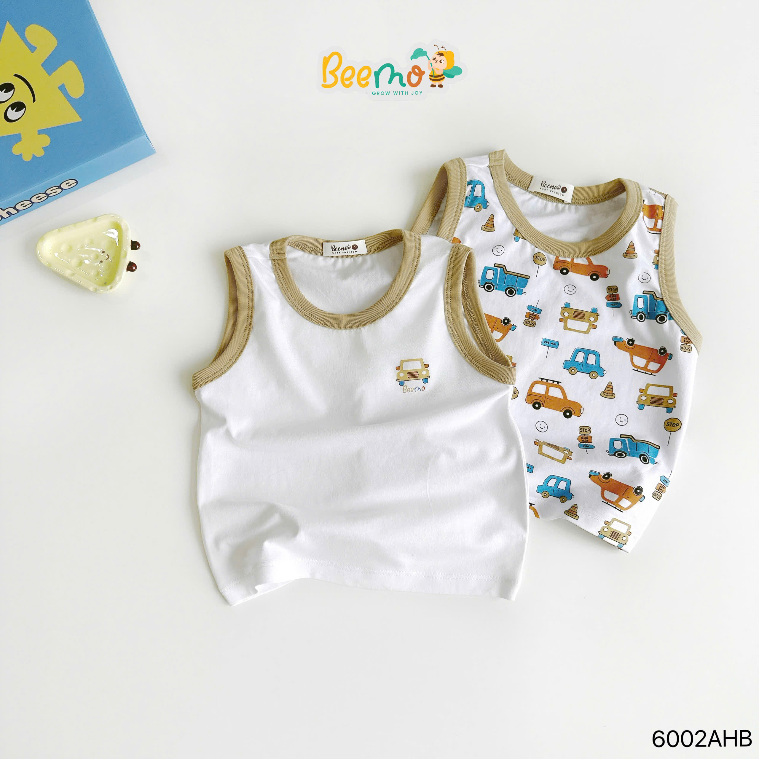 Combo 2 áo ba lỗ Beemo
