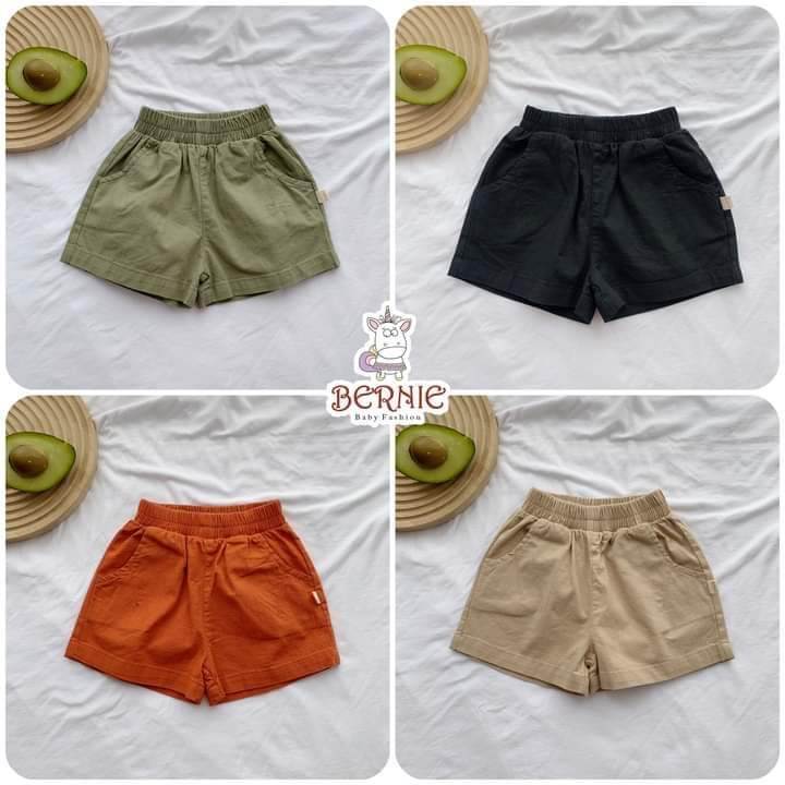 Quần đùi linen Bernie cho bé