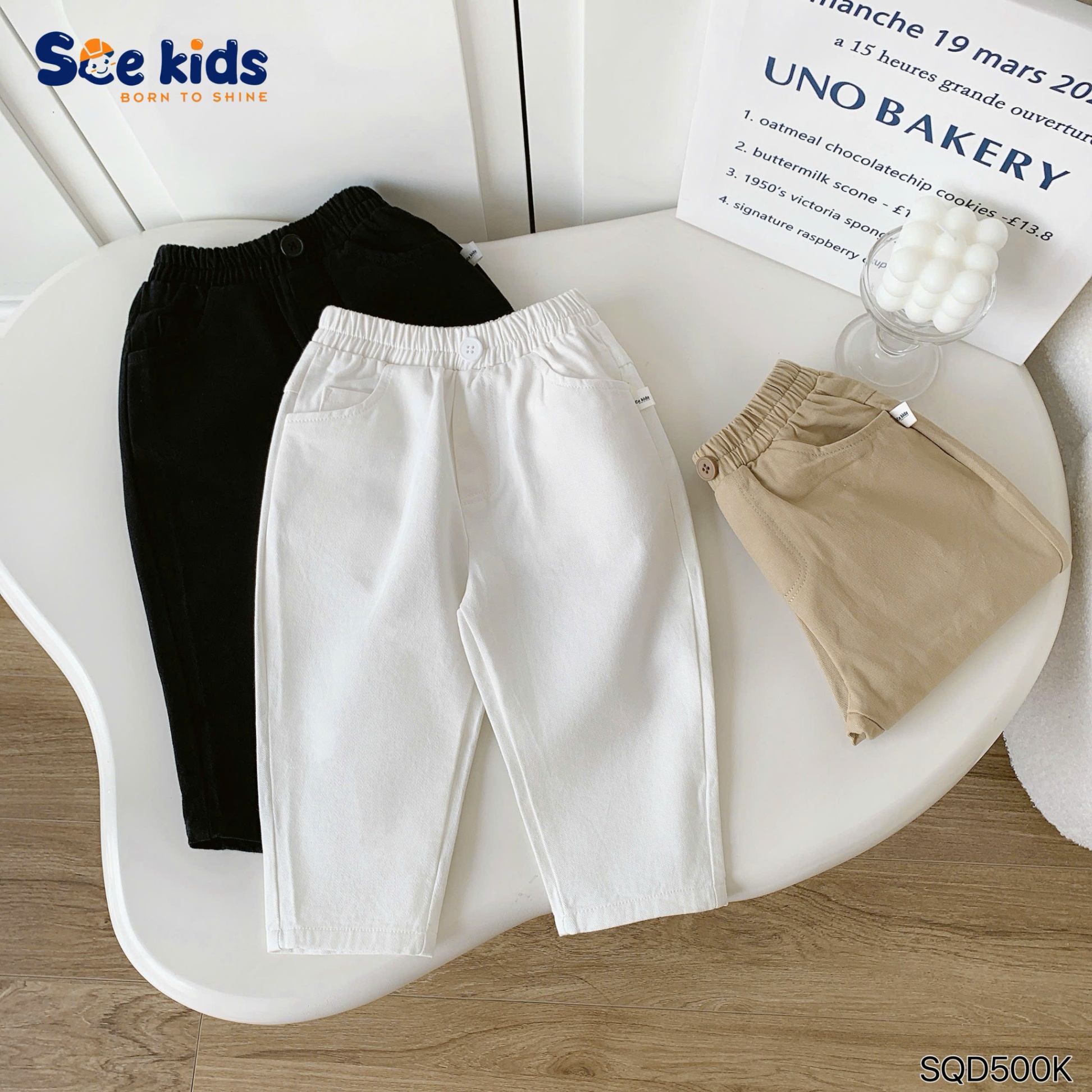Quần kaki baggy SCE KIDS