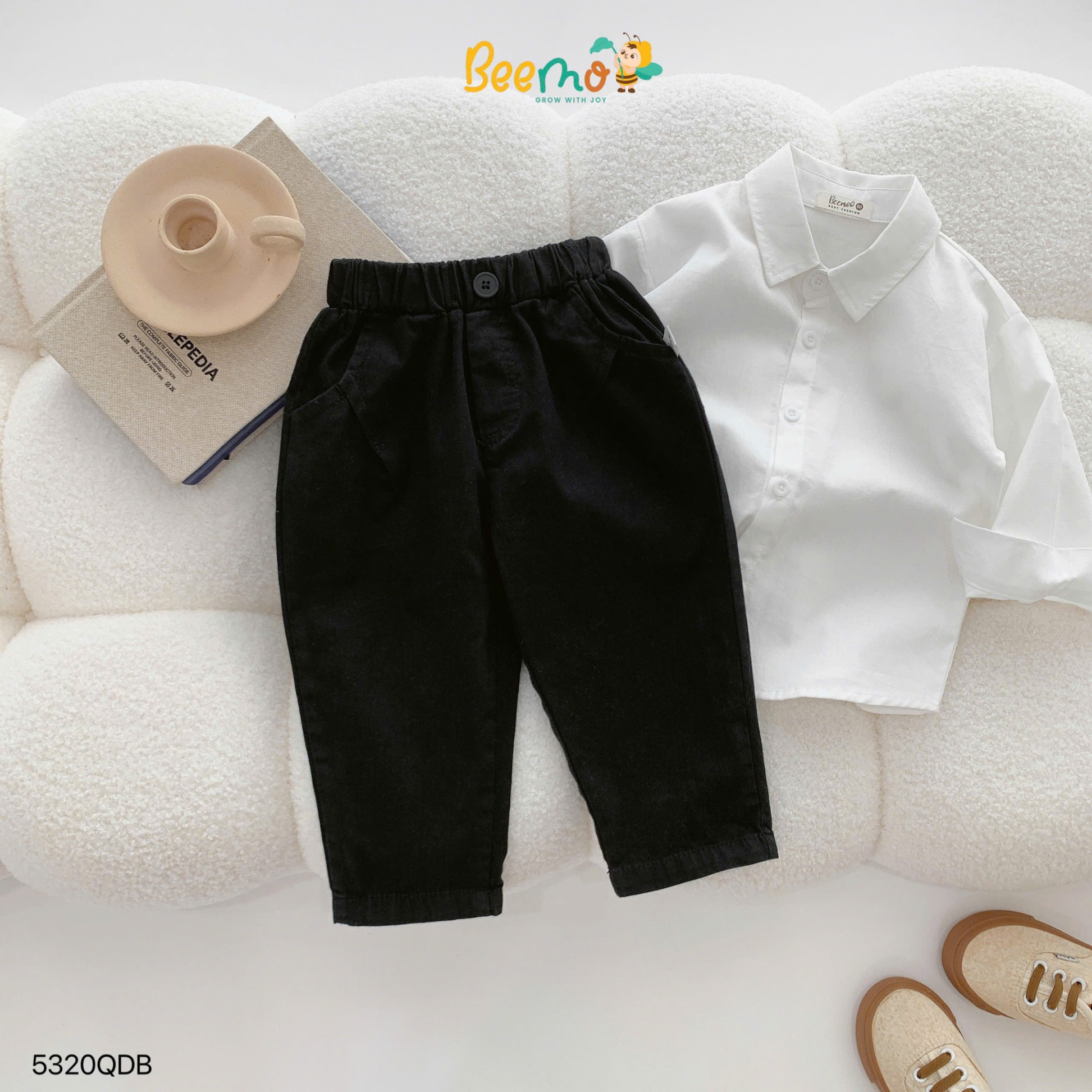 Quần kaki baggy basic Beemo