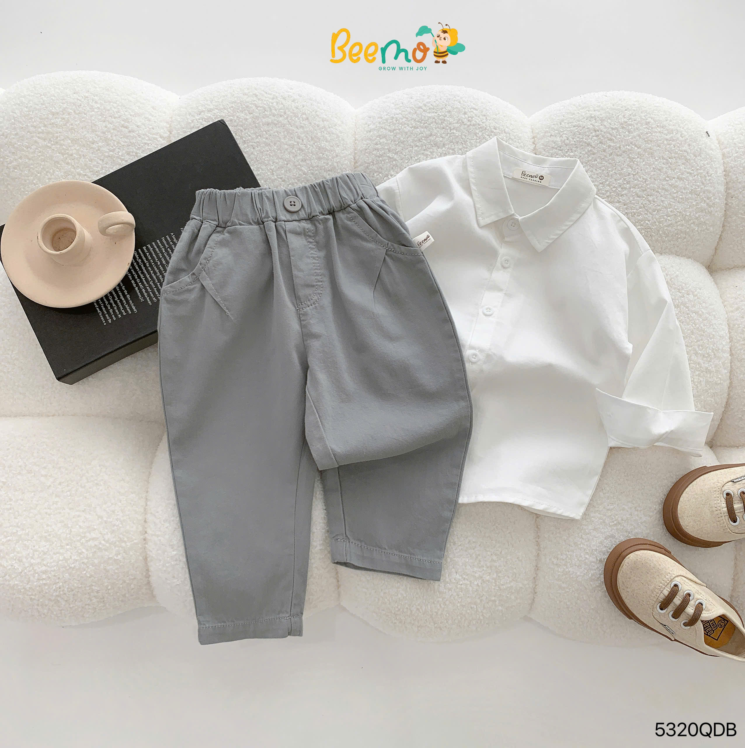 Quần kaki baggy basic Beemo