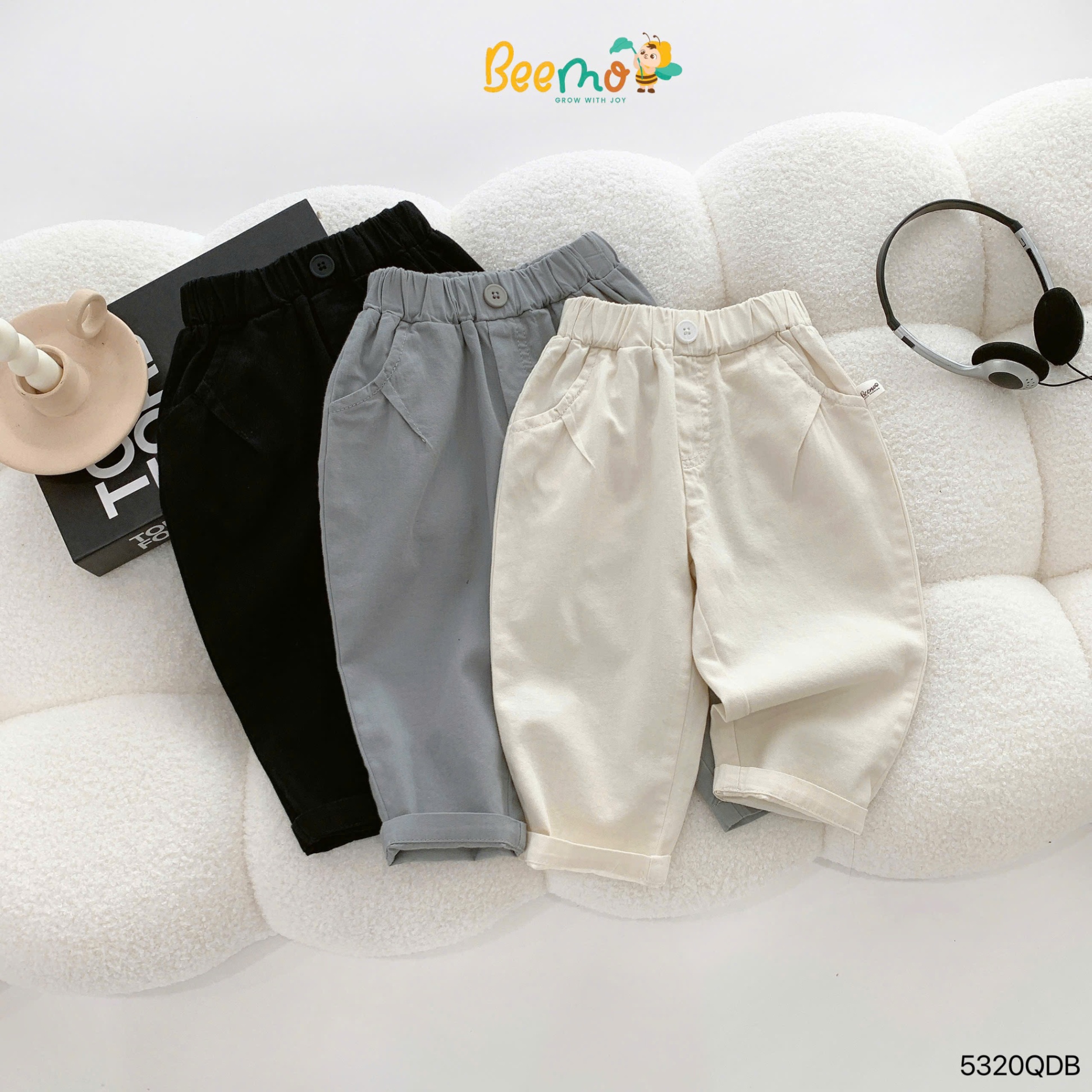 Quần kaki baggy basic Beemo