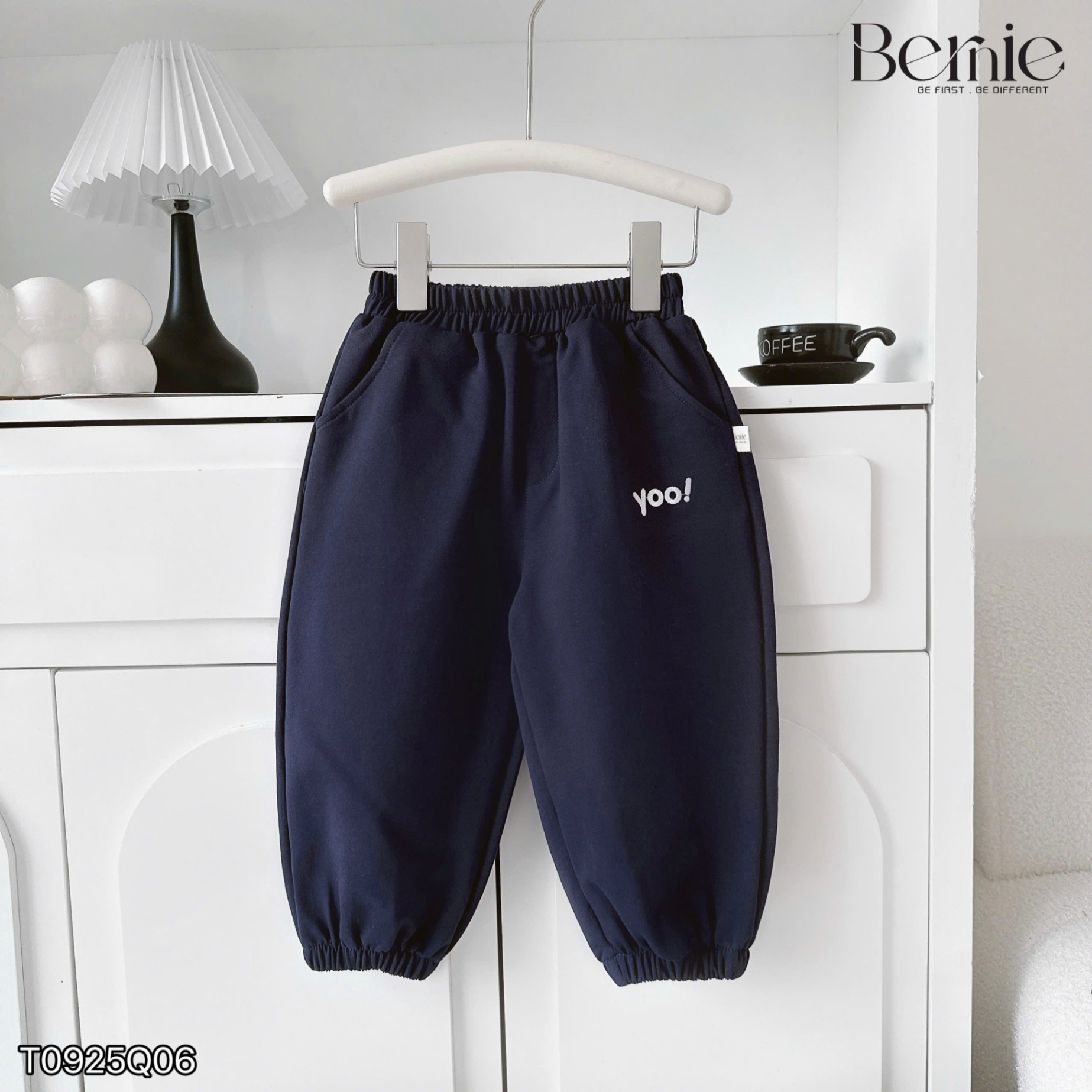 Quần nỉ da cá basic Yoo Bernie