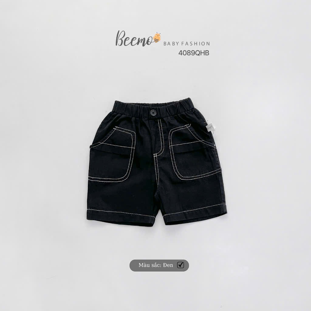 Quần short kaki chỉ nổi Beemo