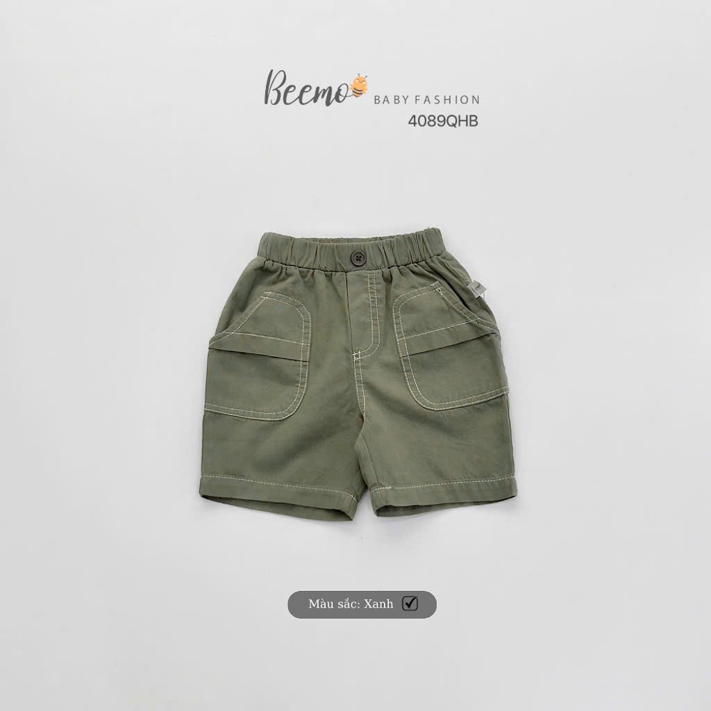 Quần short kaki chỉ nổi Beemo