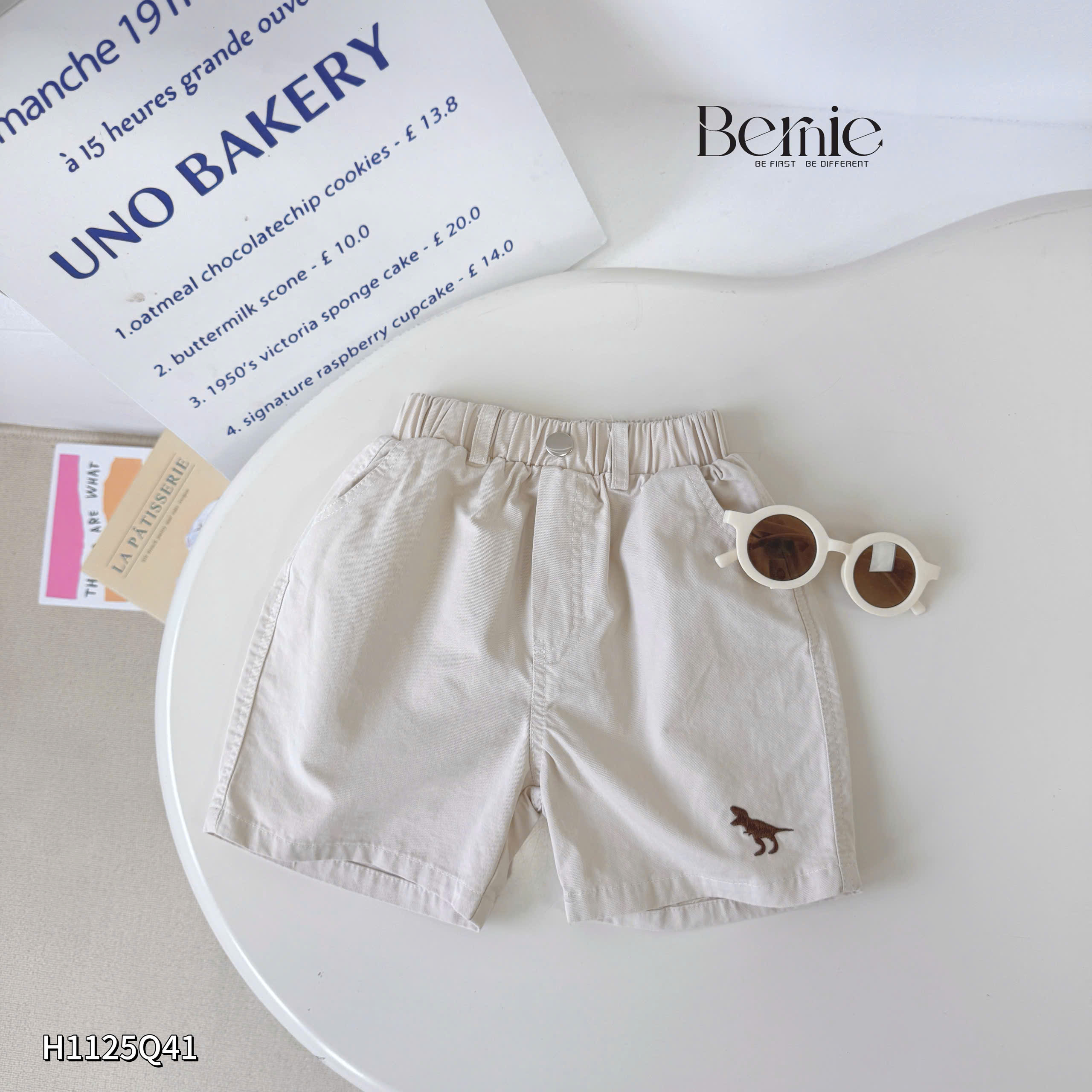 Quần short kaki dino Bernie
