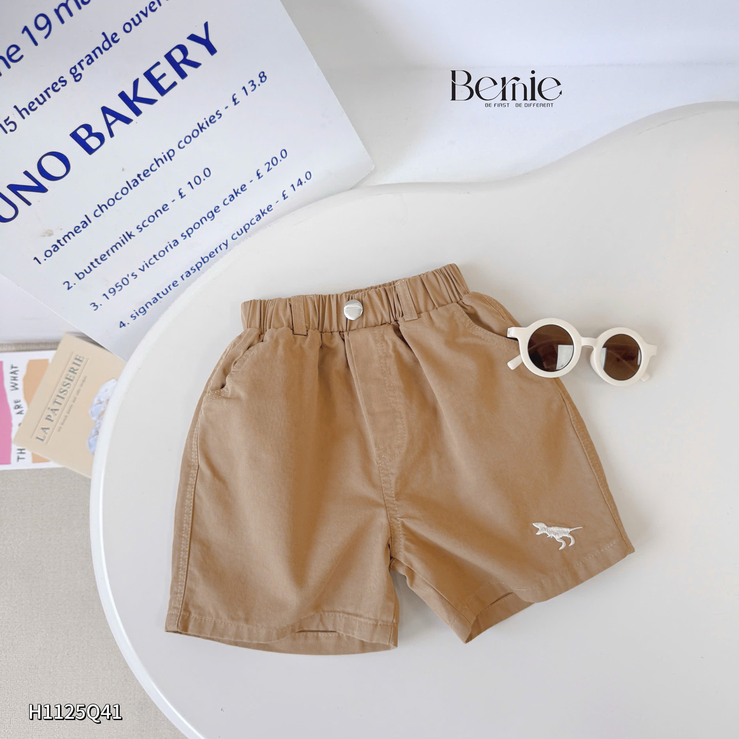 Quần short kaki dino Bernie