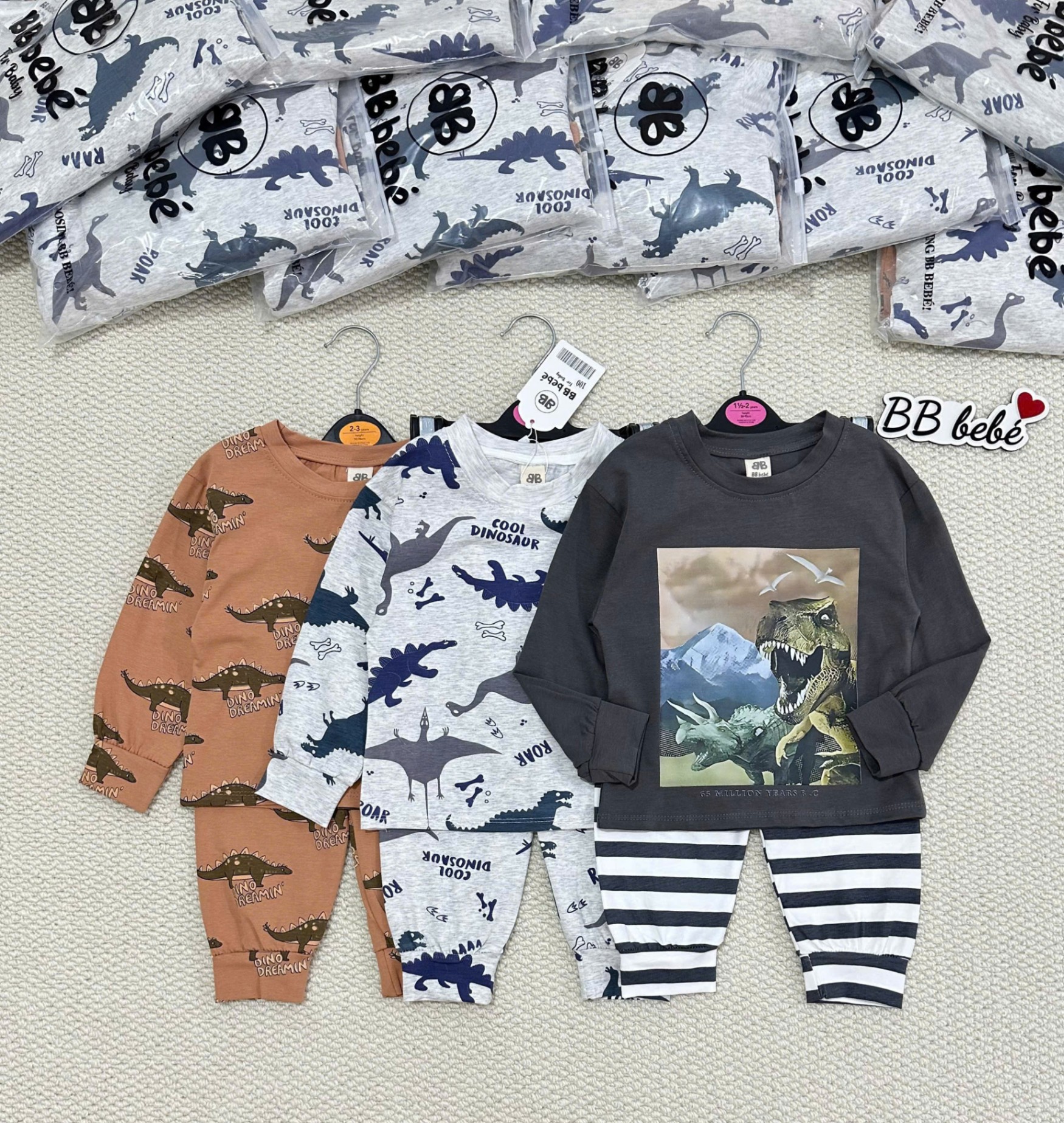 Set 3 bộ khủng long VNXK