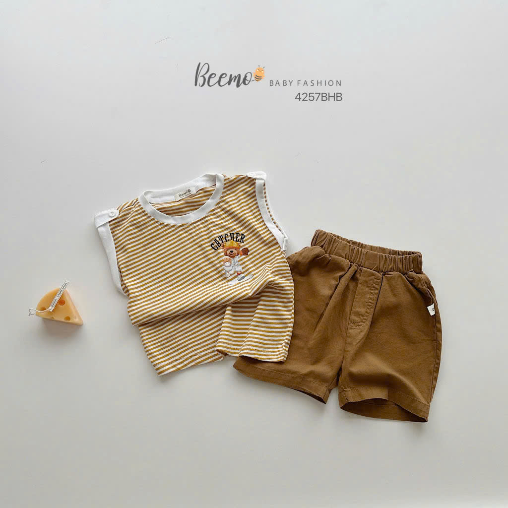 Set ba lỗ in hình gấu Beemo