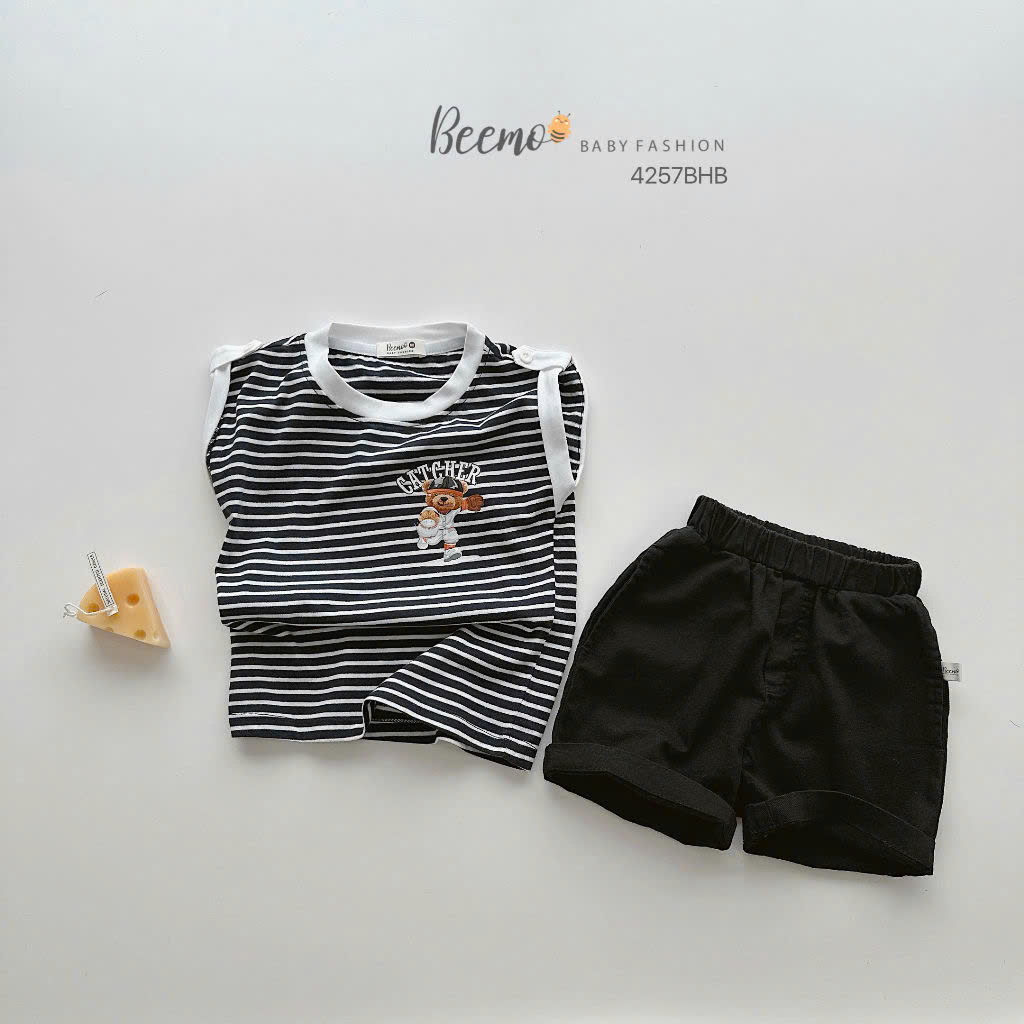 Set ba lỗ in hình gấu Beemo