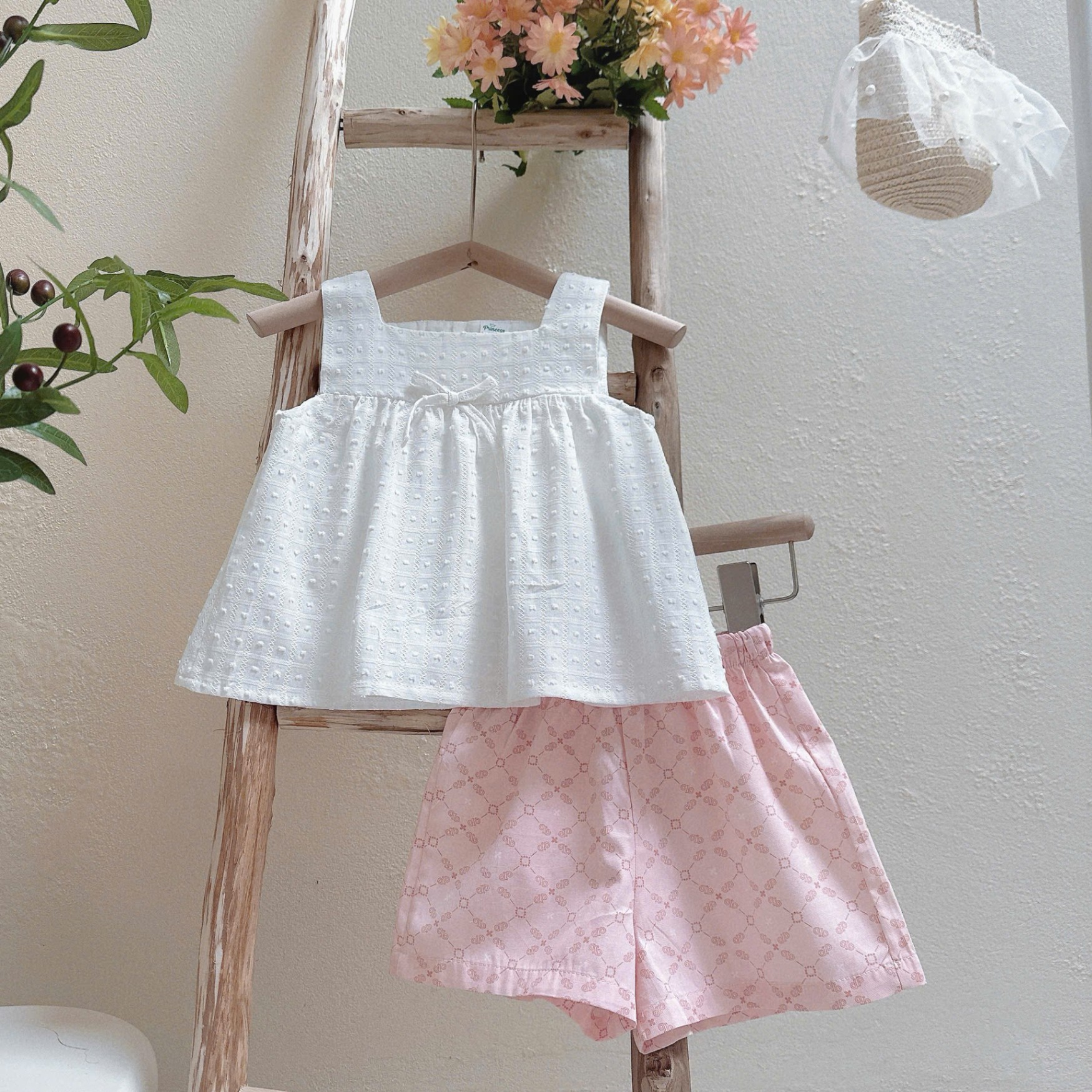 Set bộ mây trắng OPKIDS