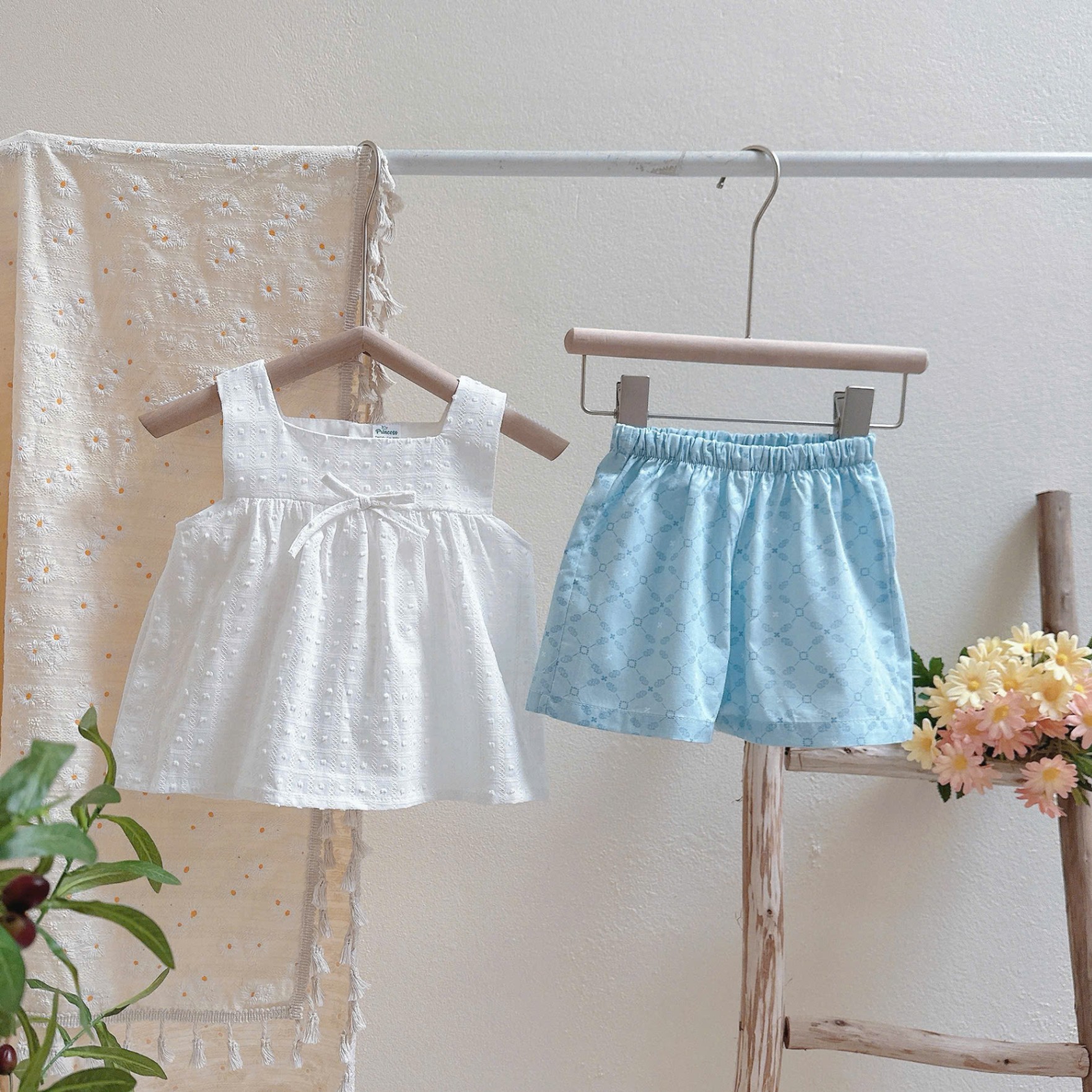 Set bộ mây trắng OPKIDS