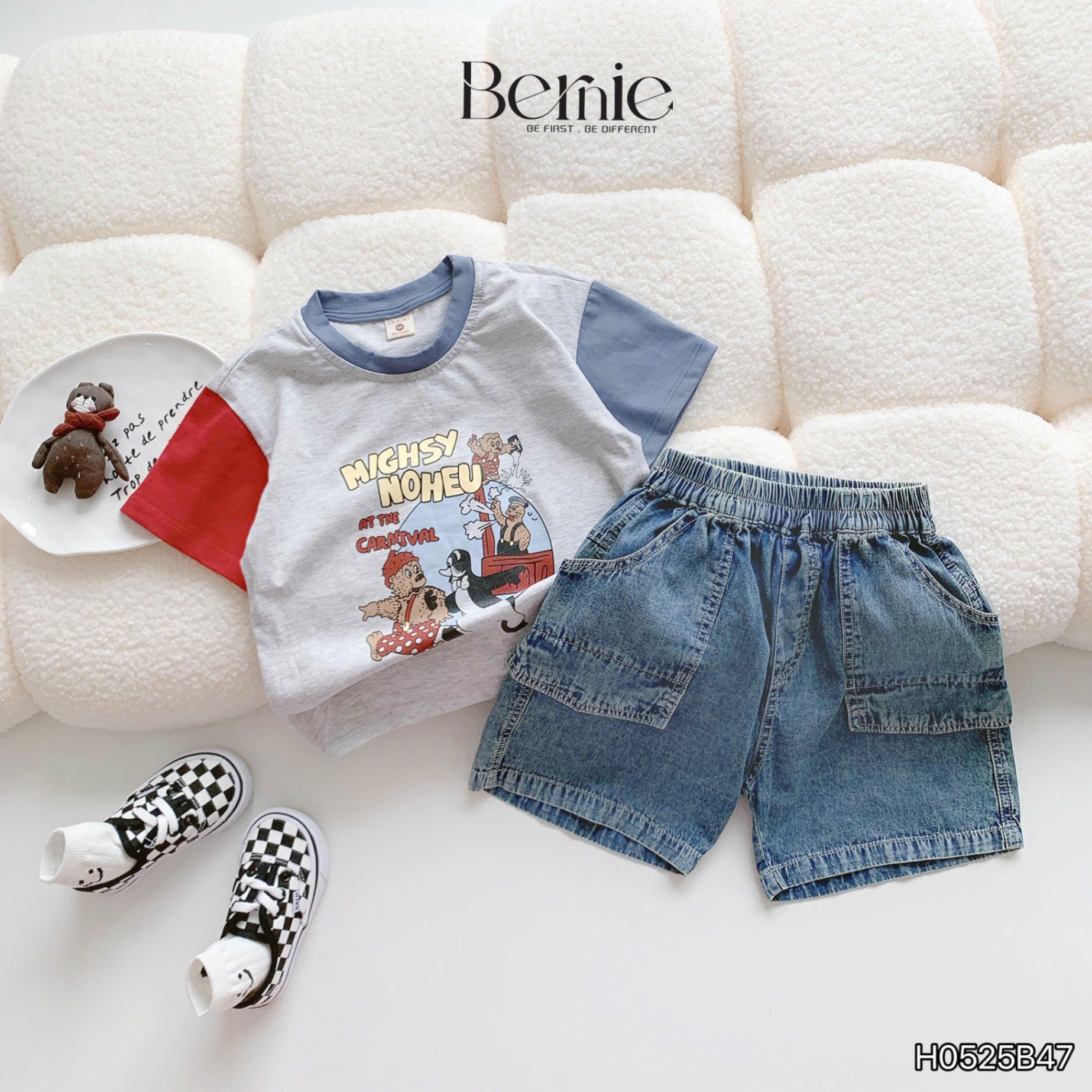 Set cộc phối tay Carnival Bernie